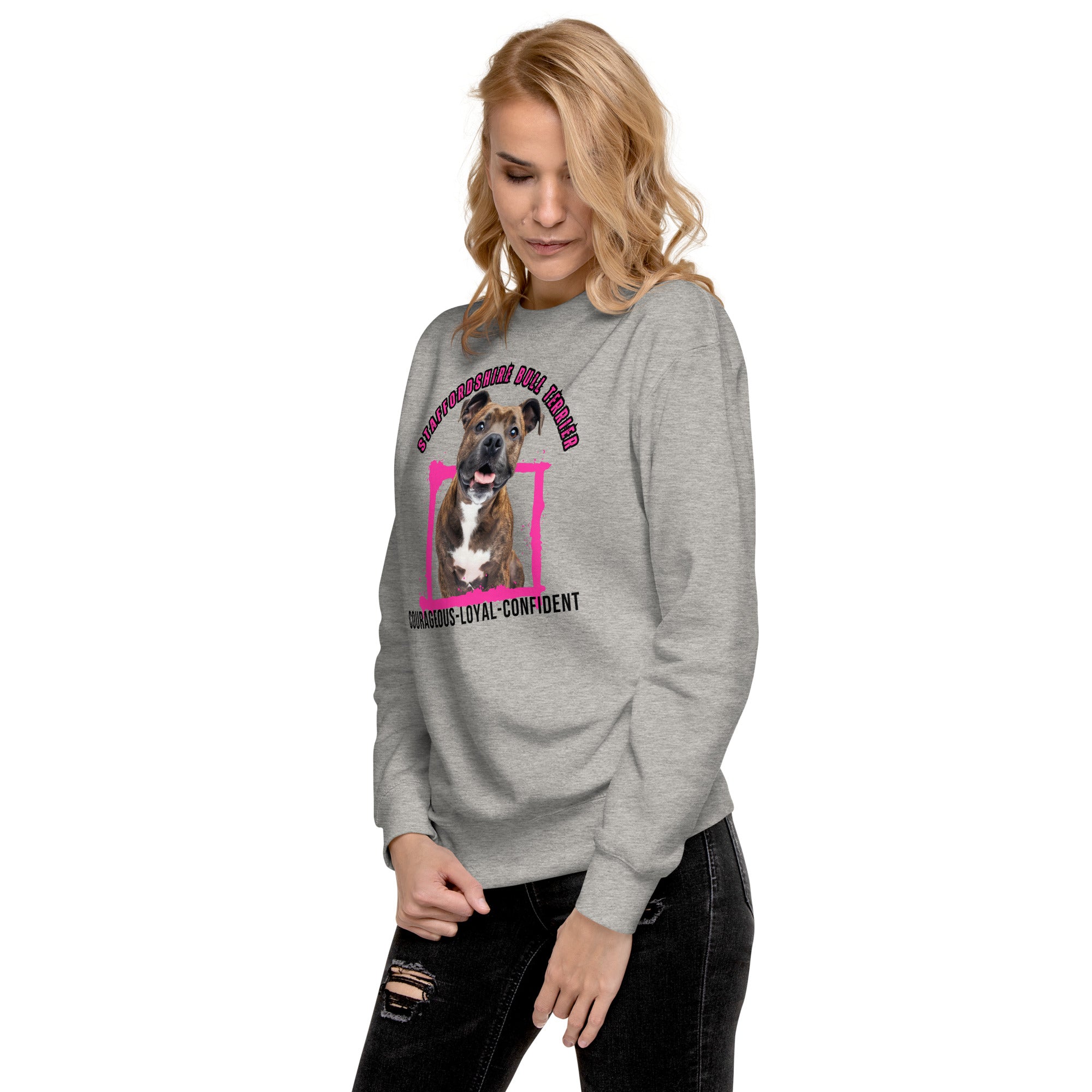 Staffordshire Bull Terrier Unisex Premium Sweatshirt