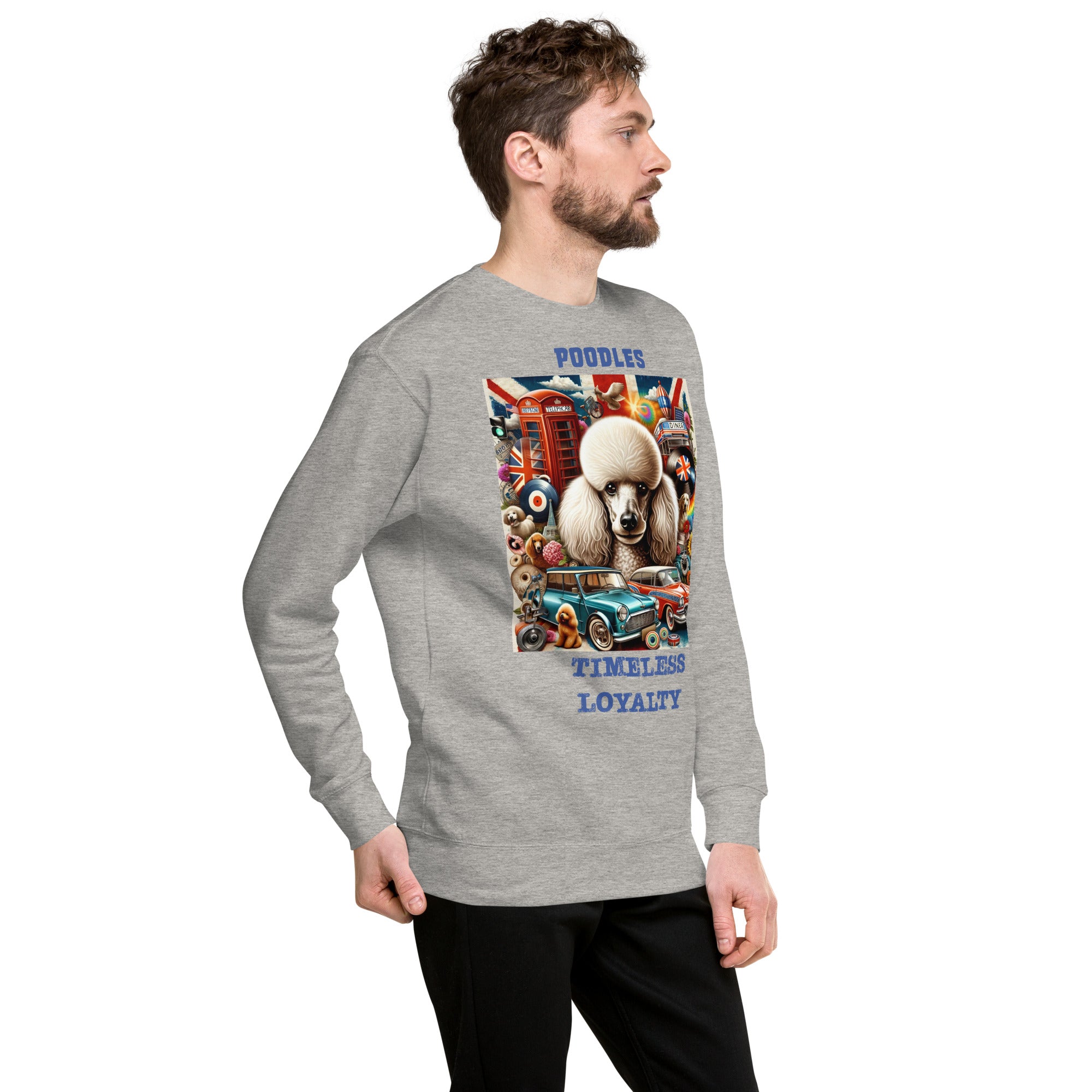 Poodle Unisex Premium Sweatshirt