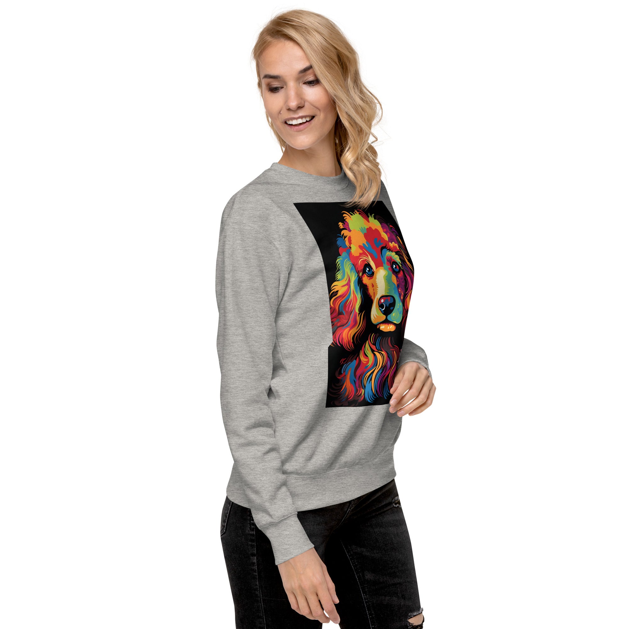 Poodle Unisex Premium Sweatshirt