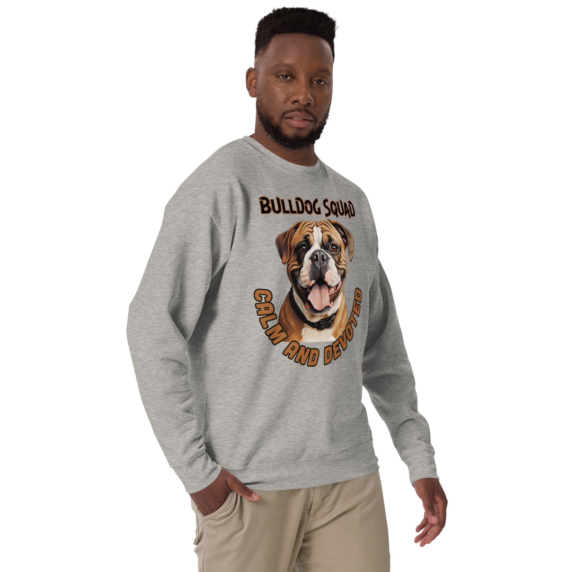 English Bulldog Unisex Premium Sweatshirt