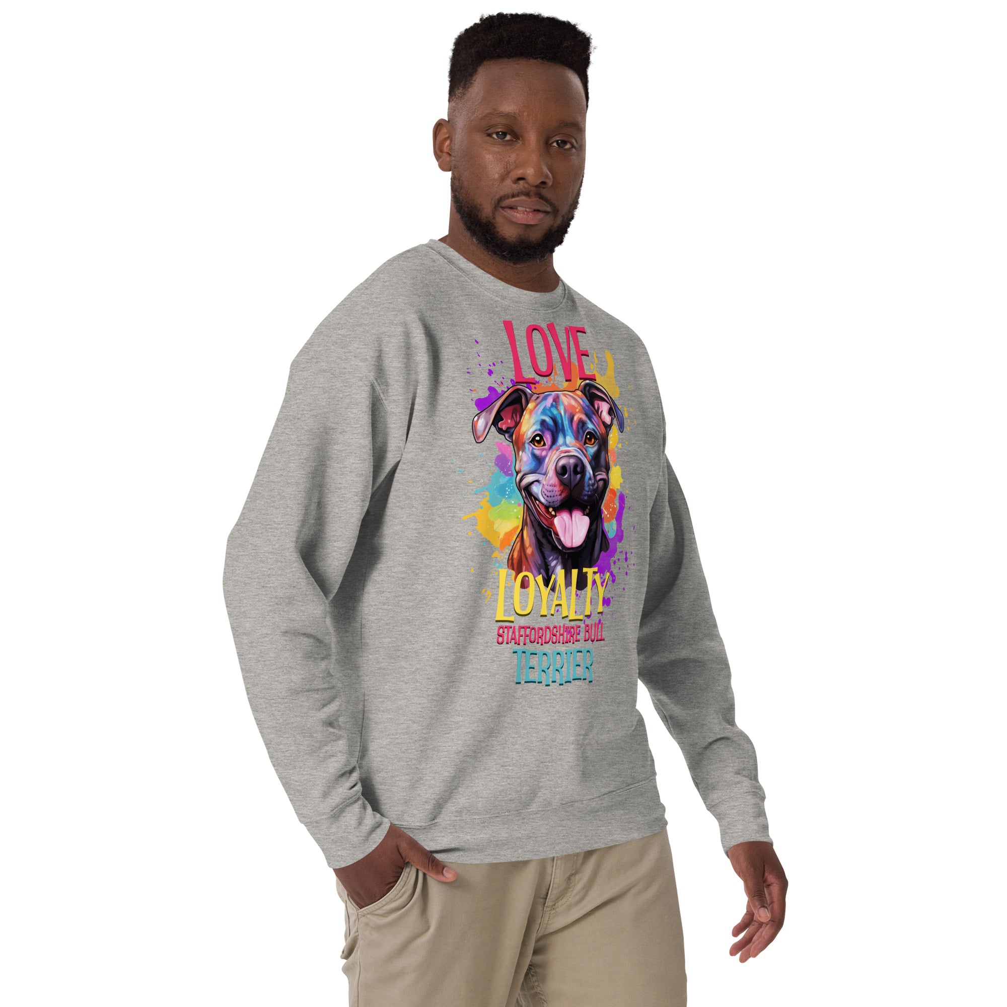 Staffordshire Bull Terrier Unisex Premium Sweatshirt