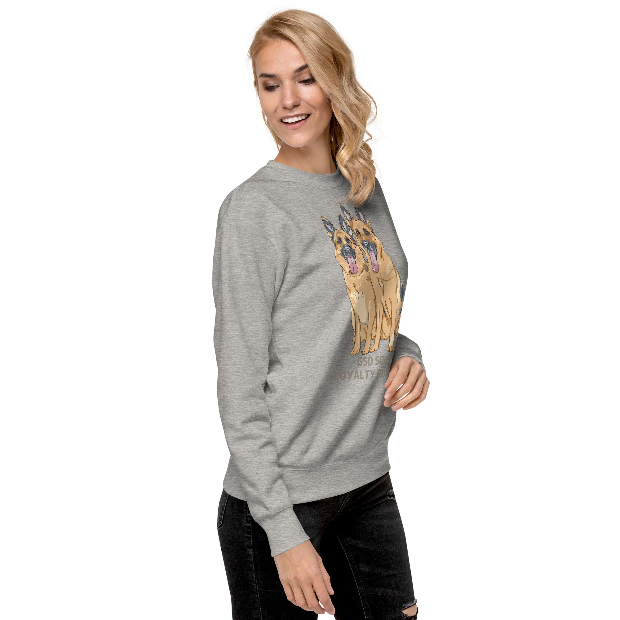 German Shephard Unisex Premium Sweatshirt