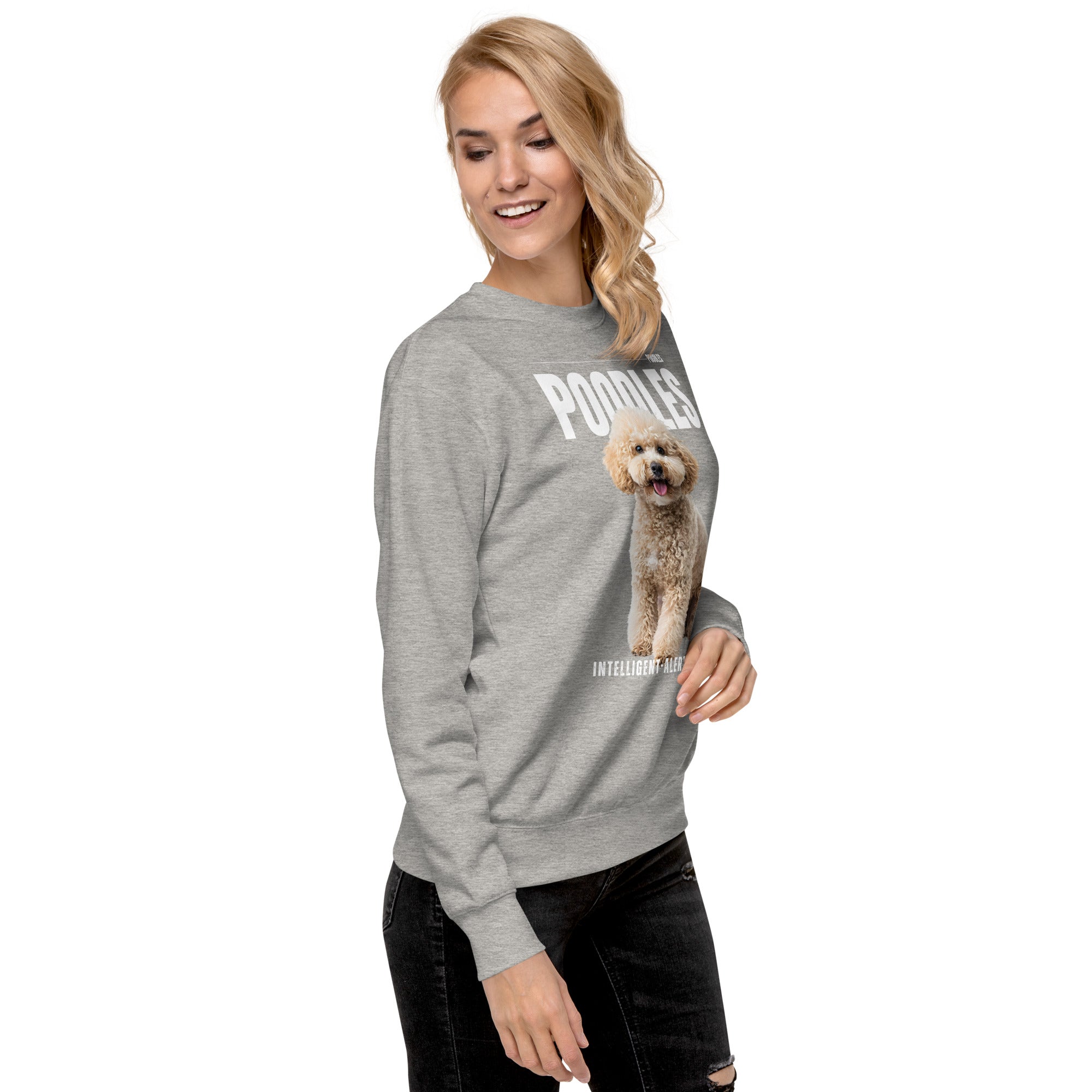 Poodle Unisex Premium Sweatshirt