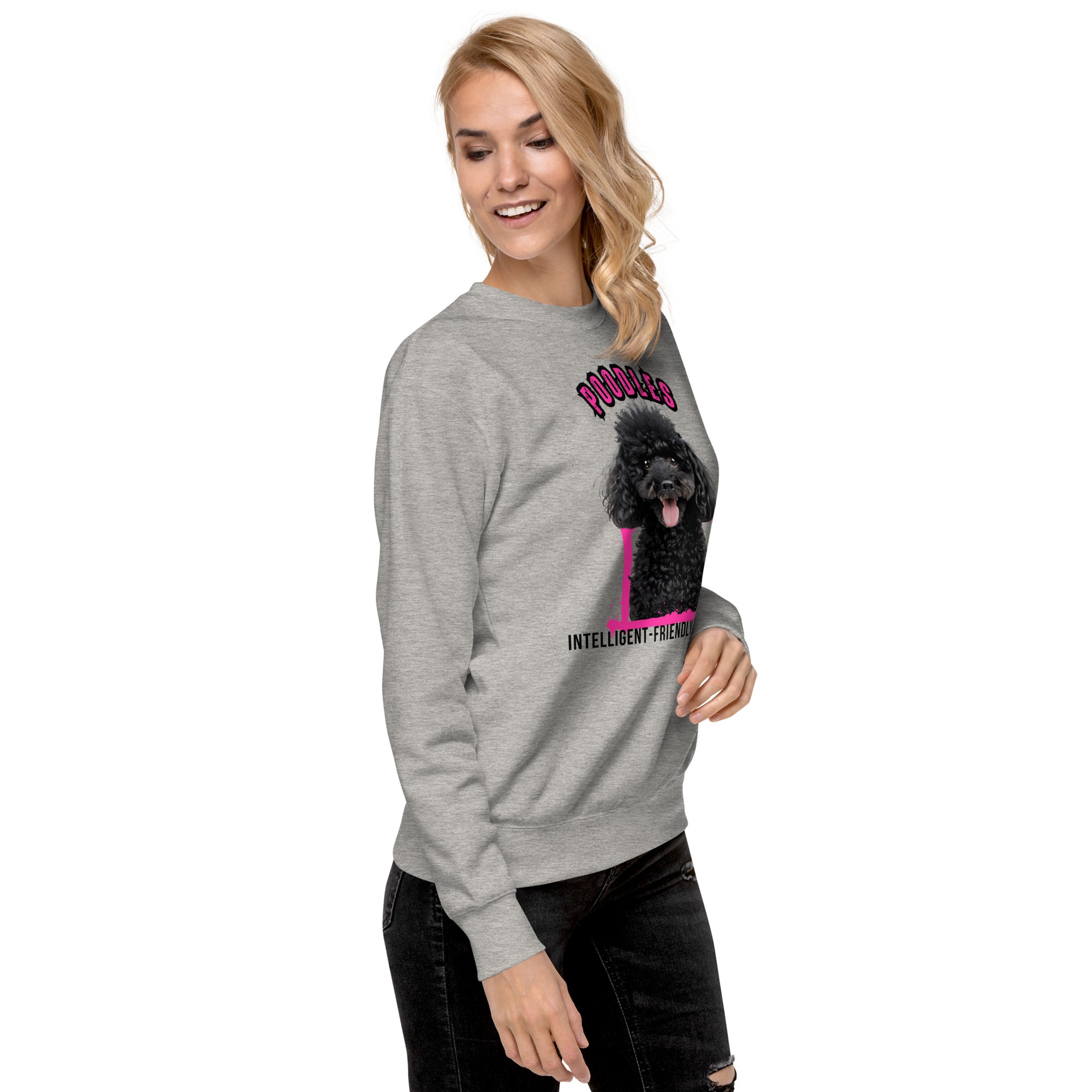 Poodle Unisex Premium Sweatshirt