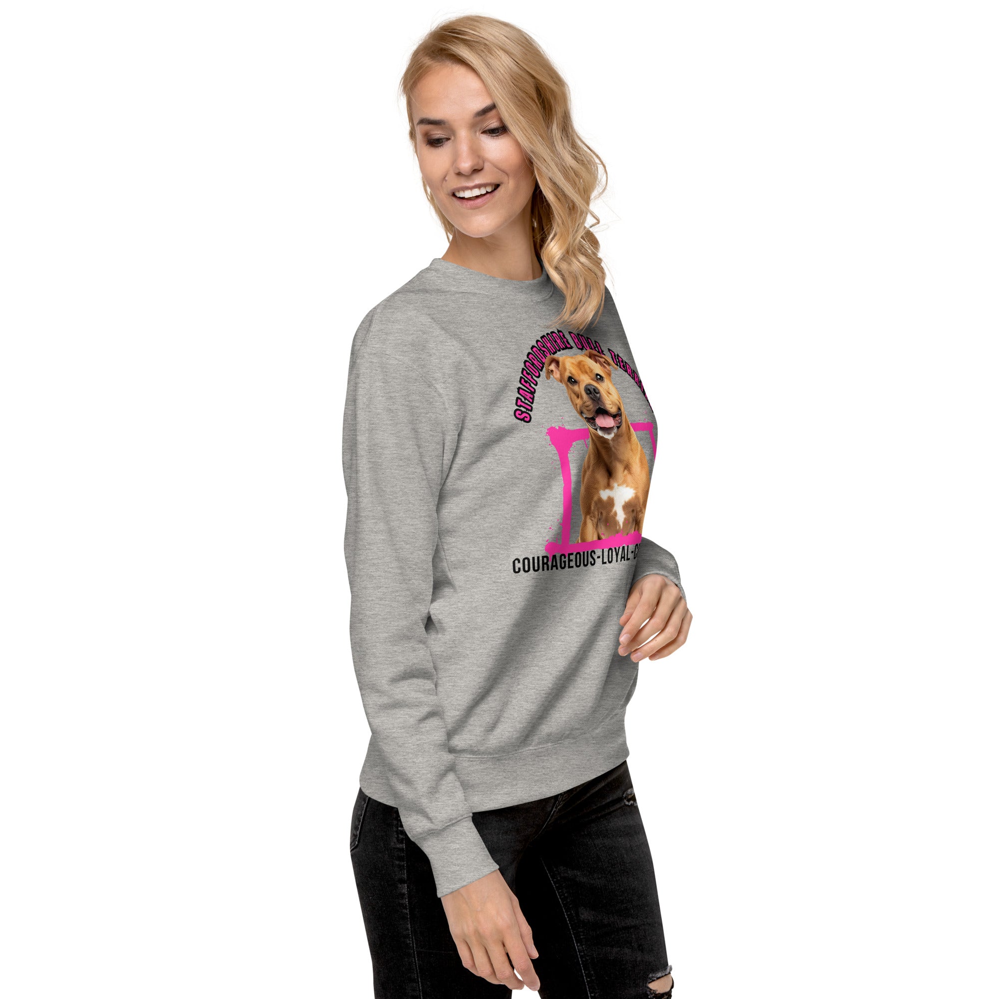 Staffordshire Bull Terrier Unisex Premium Sweatshirt