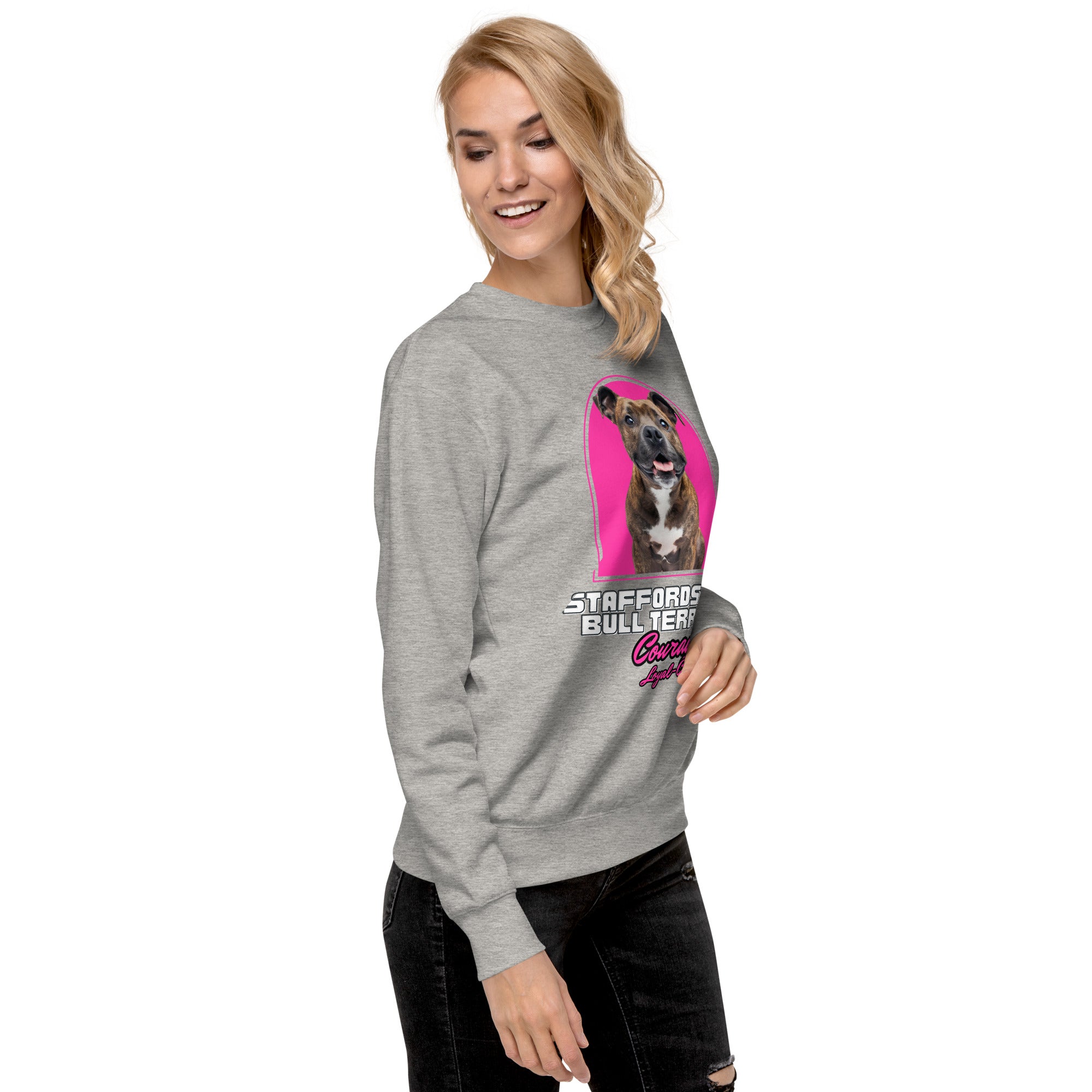 Staffordshire Bull Terrier Unisex Premium Sweatshirt