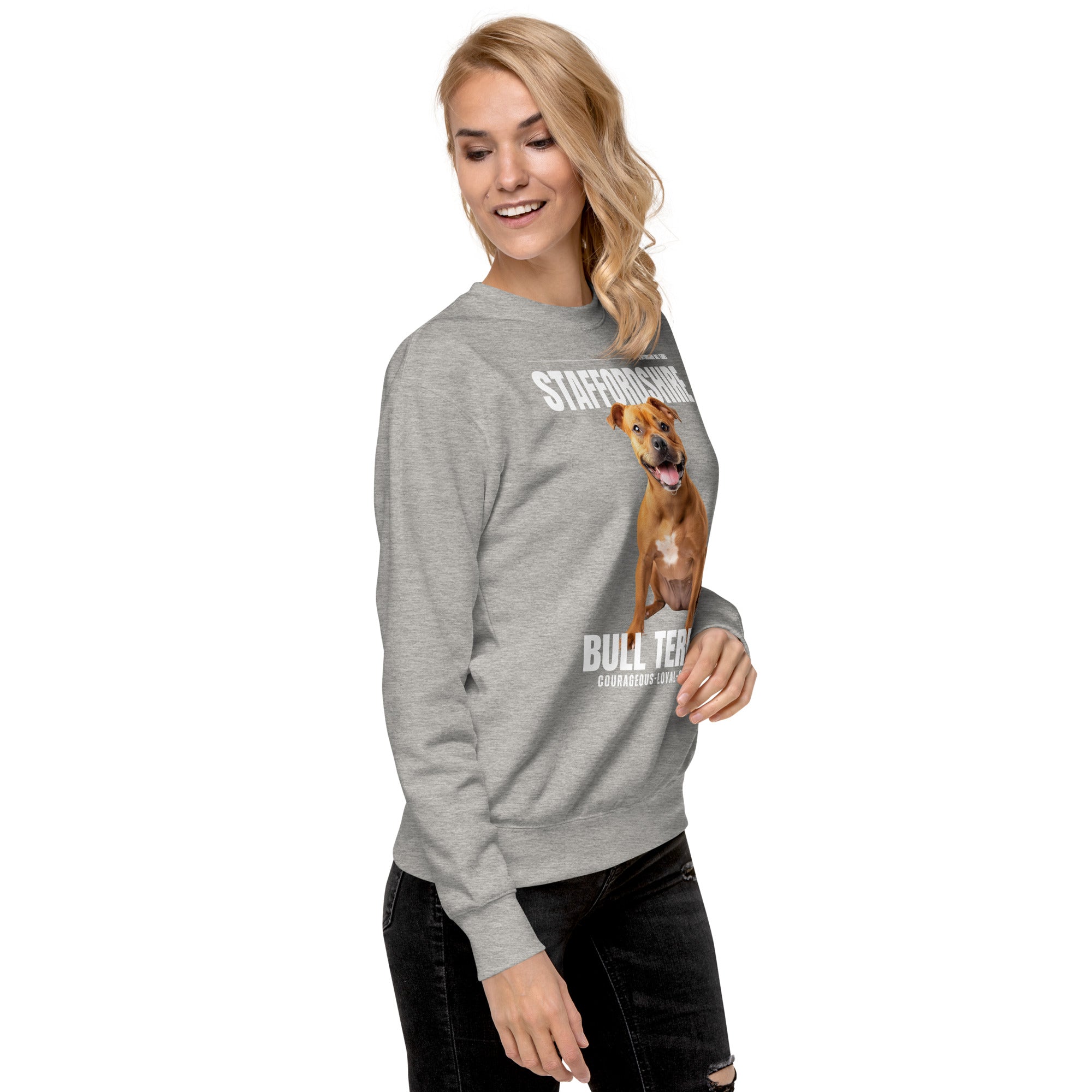 Staffordshire Bull Terrier Unisex Premium Sweatshirt