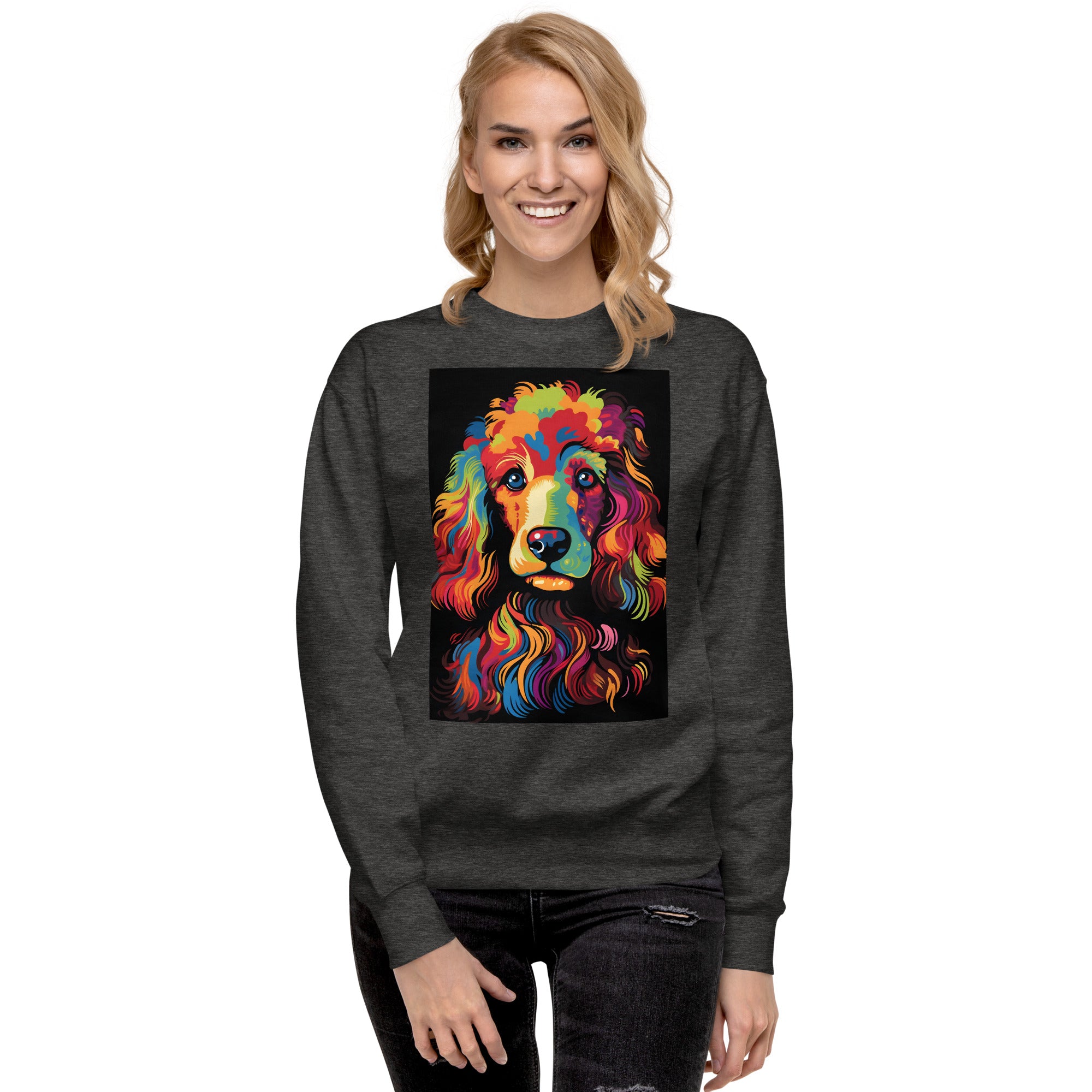 Poodle Unisex Premium Sweatshirt