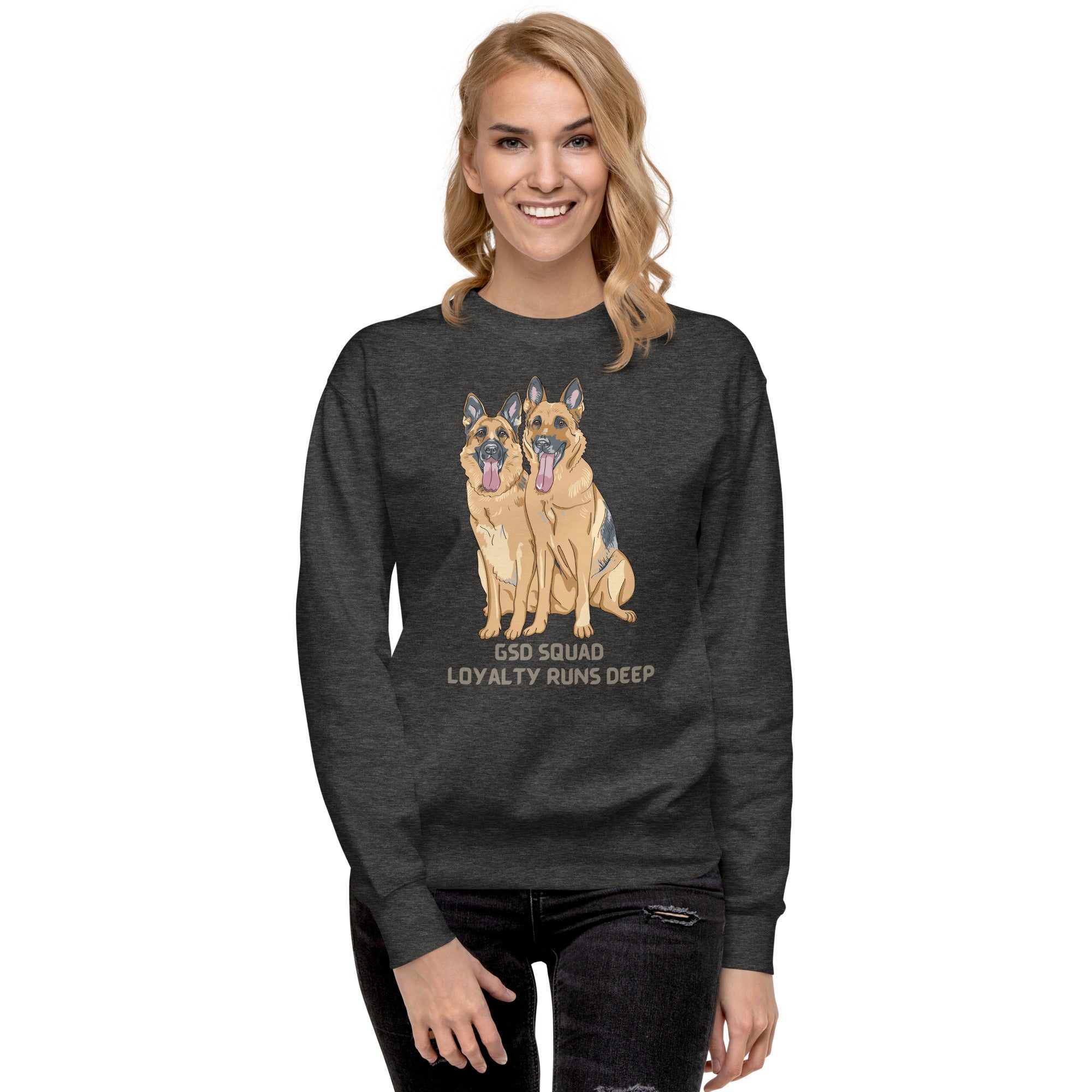 German Shephard Unisex Premium Sweatshirt