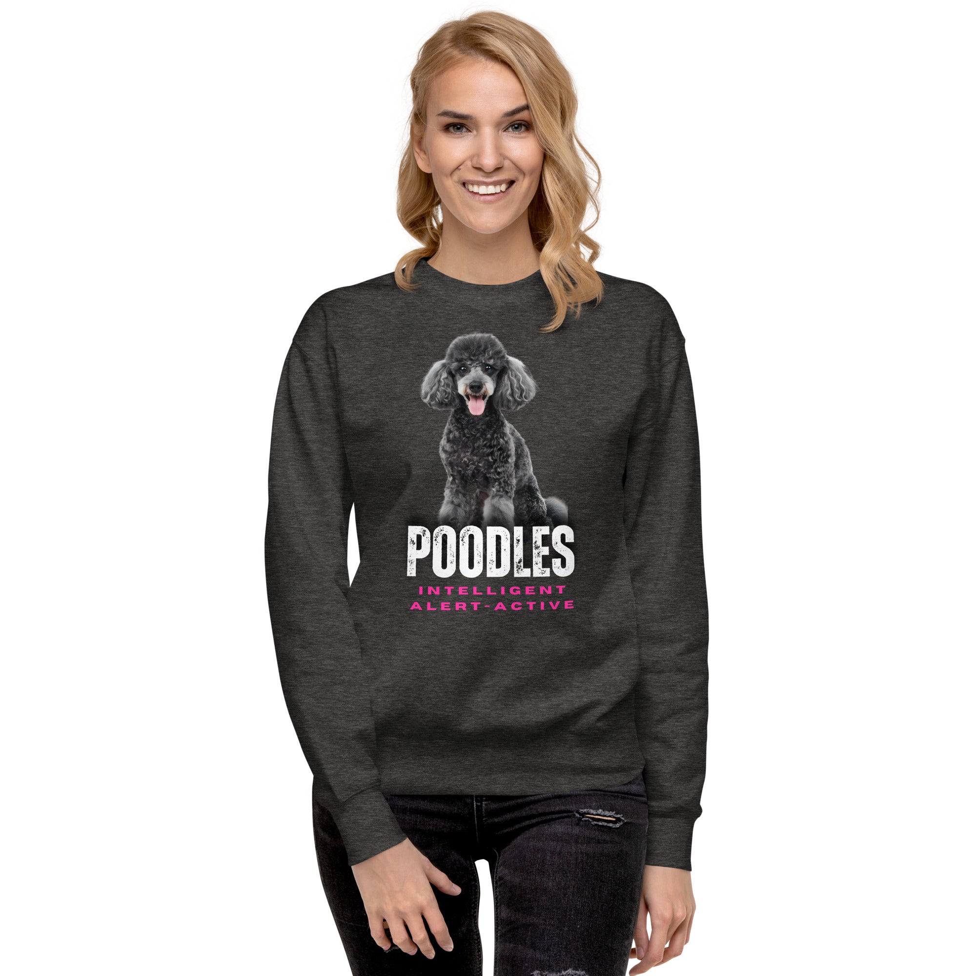 Poodle Unisex Premium Sweatshirt