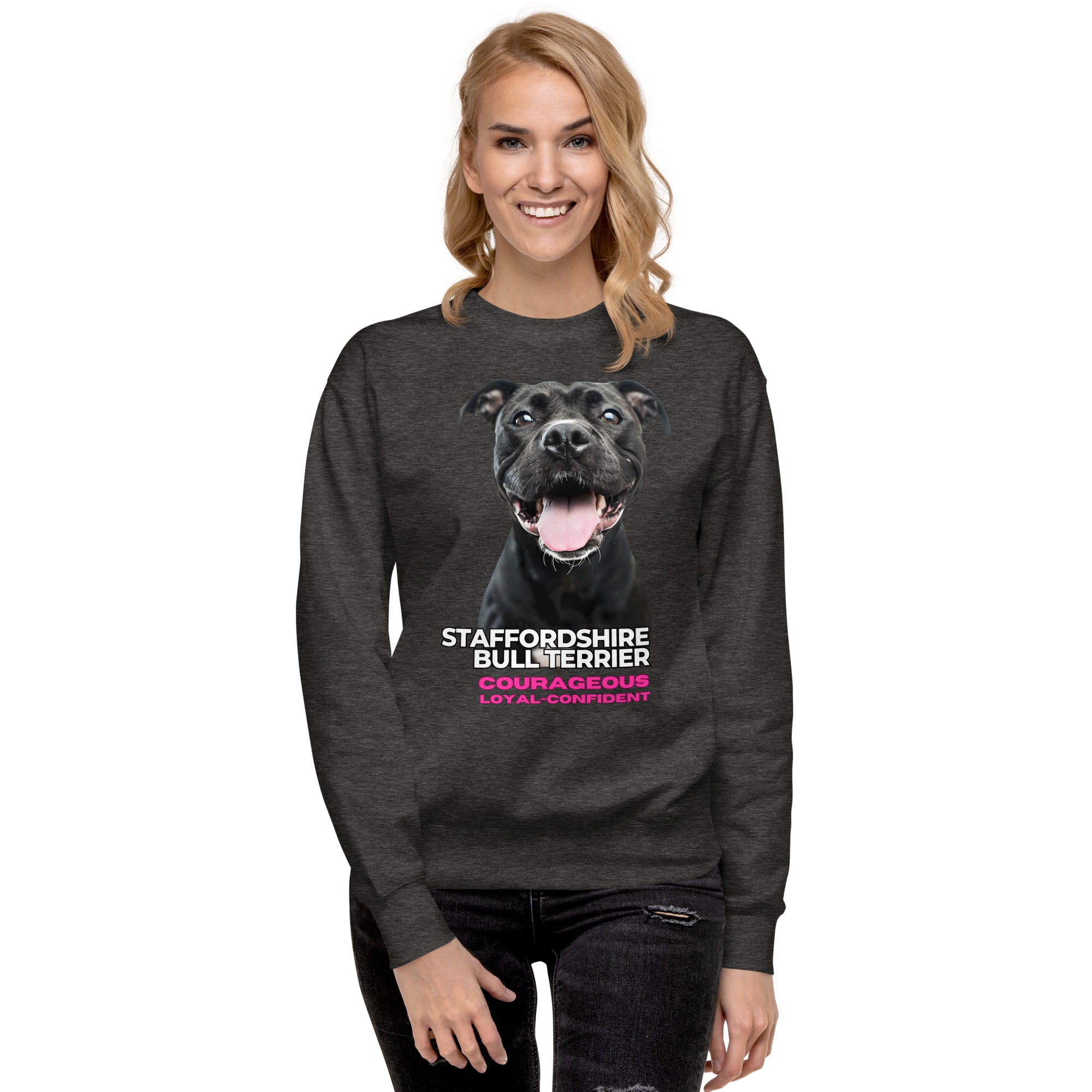 Staffordshire Bull Terrier Unisex Premium Sweatshirt