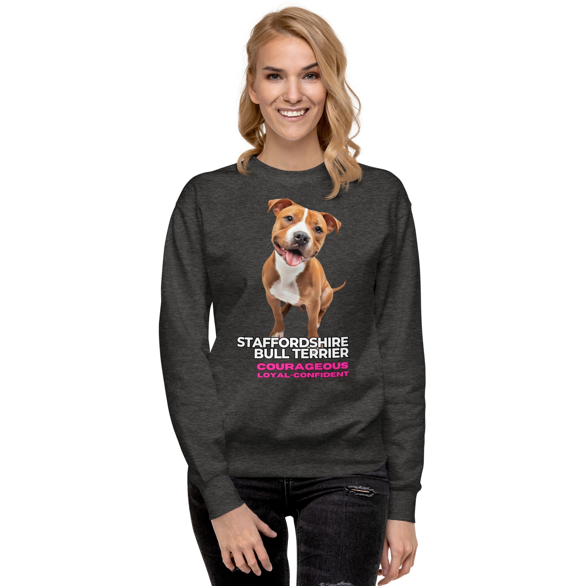 Staffordshire Bull Terrier Unisex Premium Sweatshirt