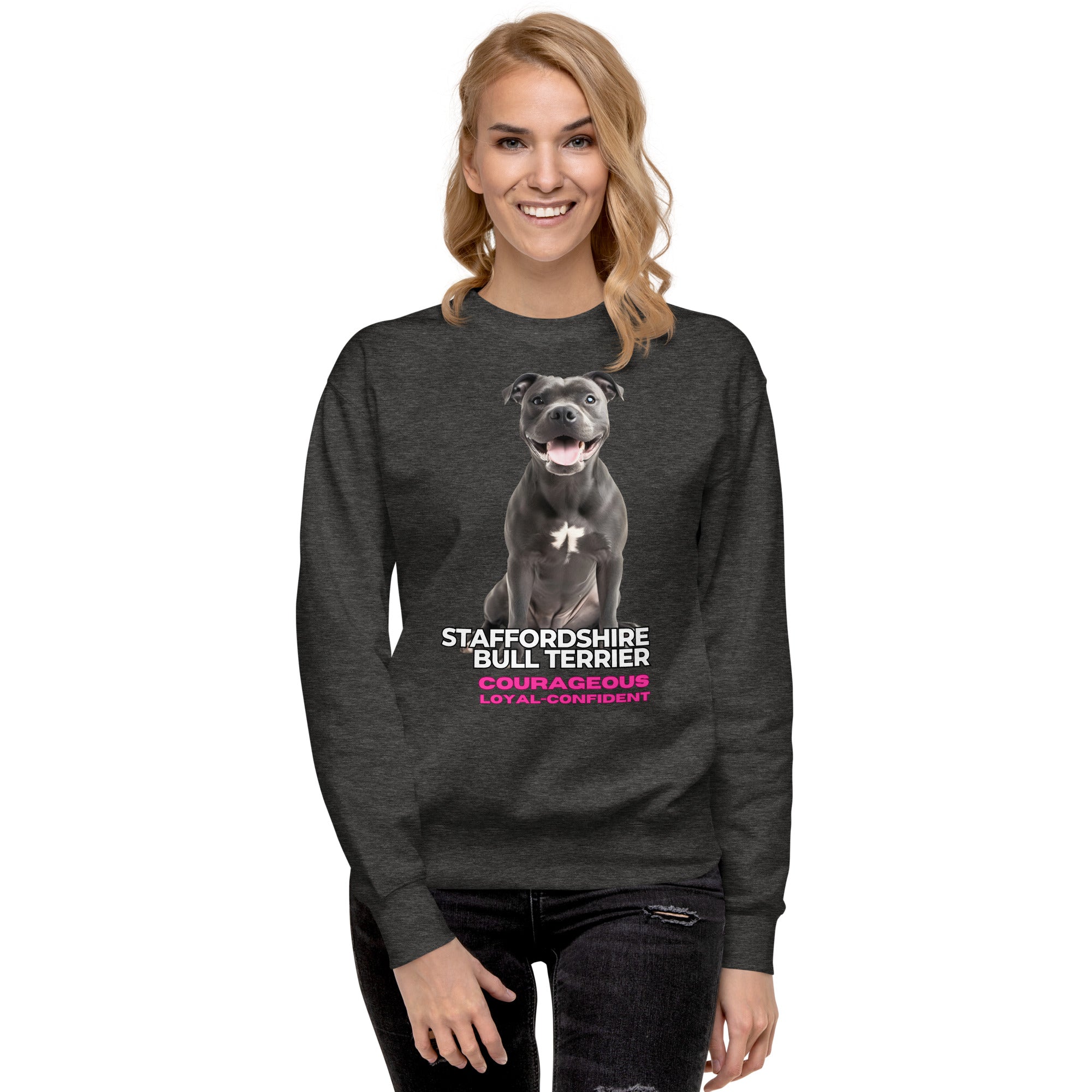 Staffordshire Bull Terrier Unisex Premium Sweatshirt