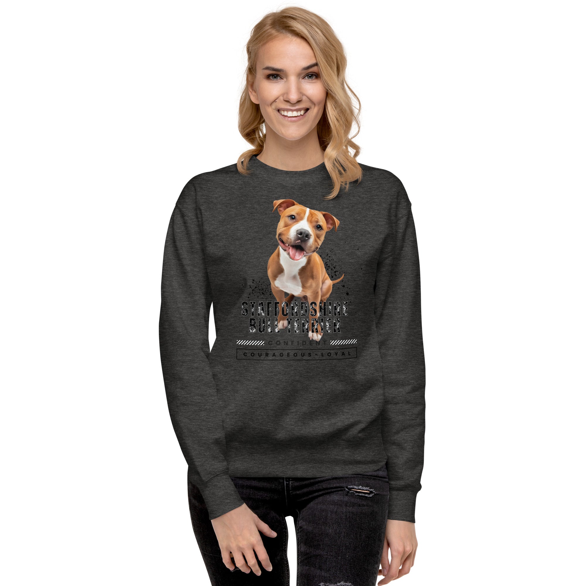 Staffordshire Bull Terrier Unisex Premium Sweatshirt