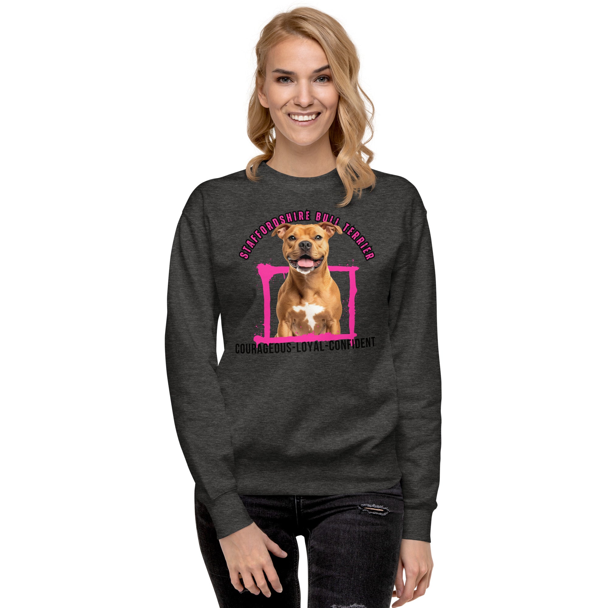 Staffordshire Bull Terrier Unisex Premium Sweatshirt