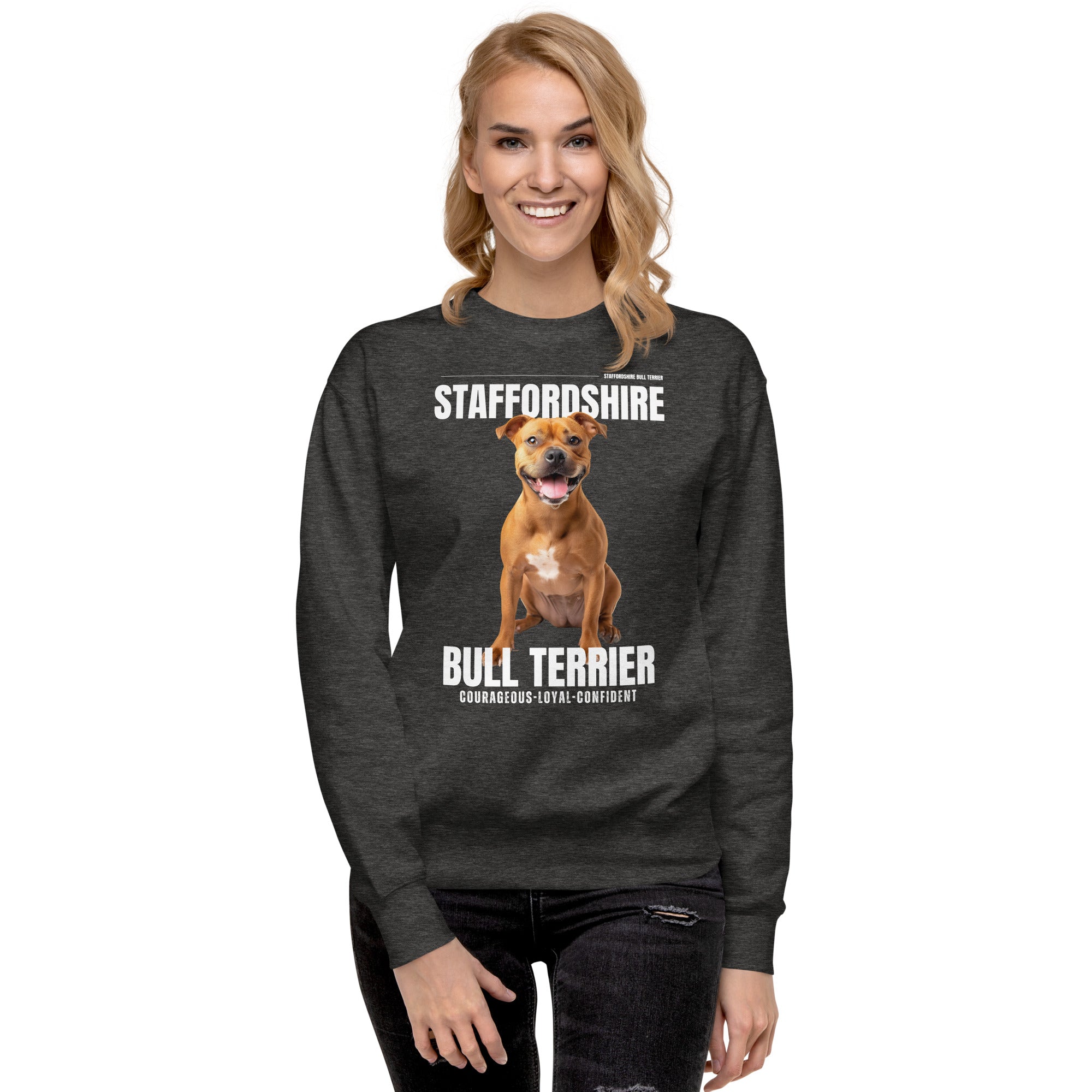 Staffordshire Bull Terrier Unisex Premium Sweatshirt