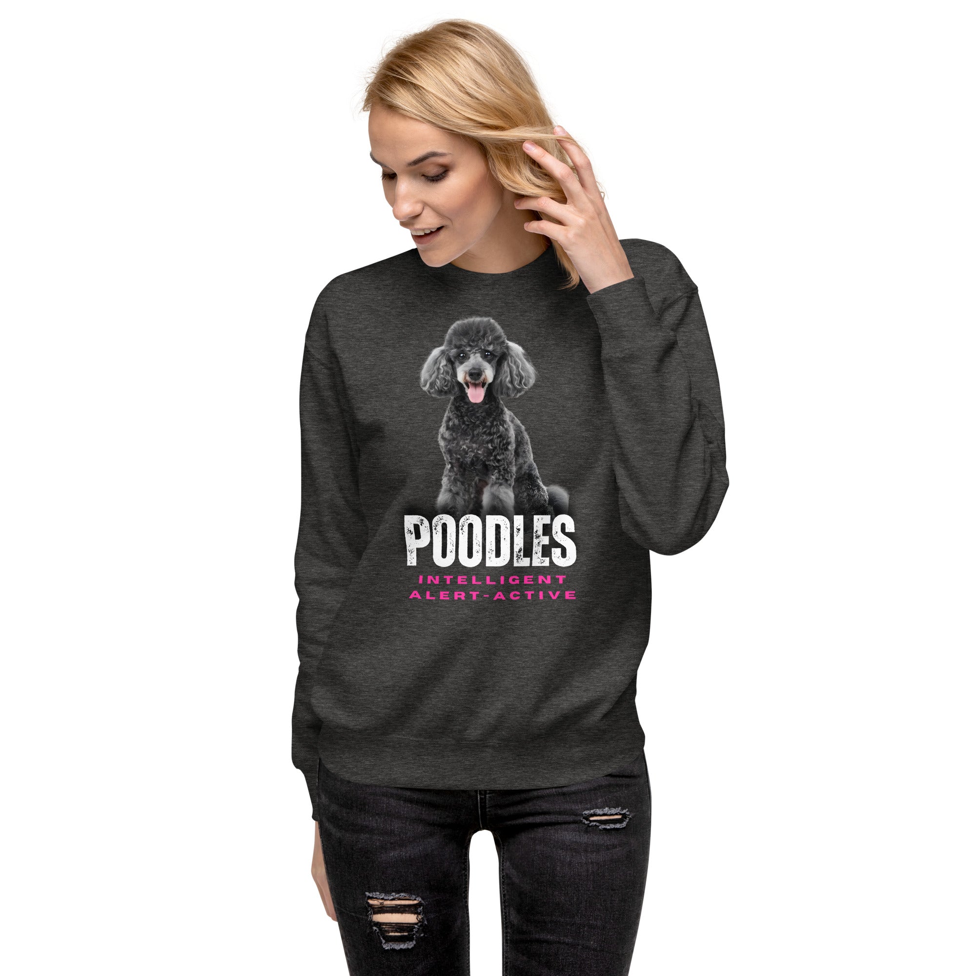 Poodle Unisex Premium Sweatshirt