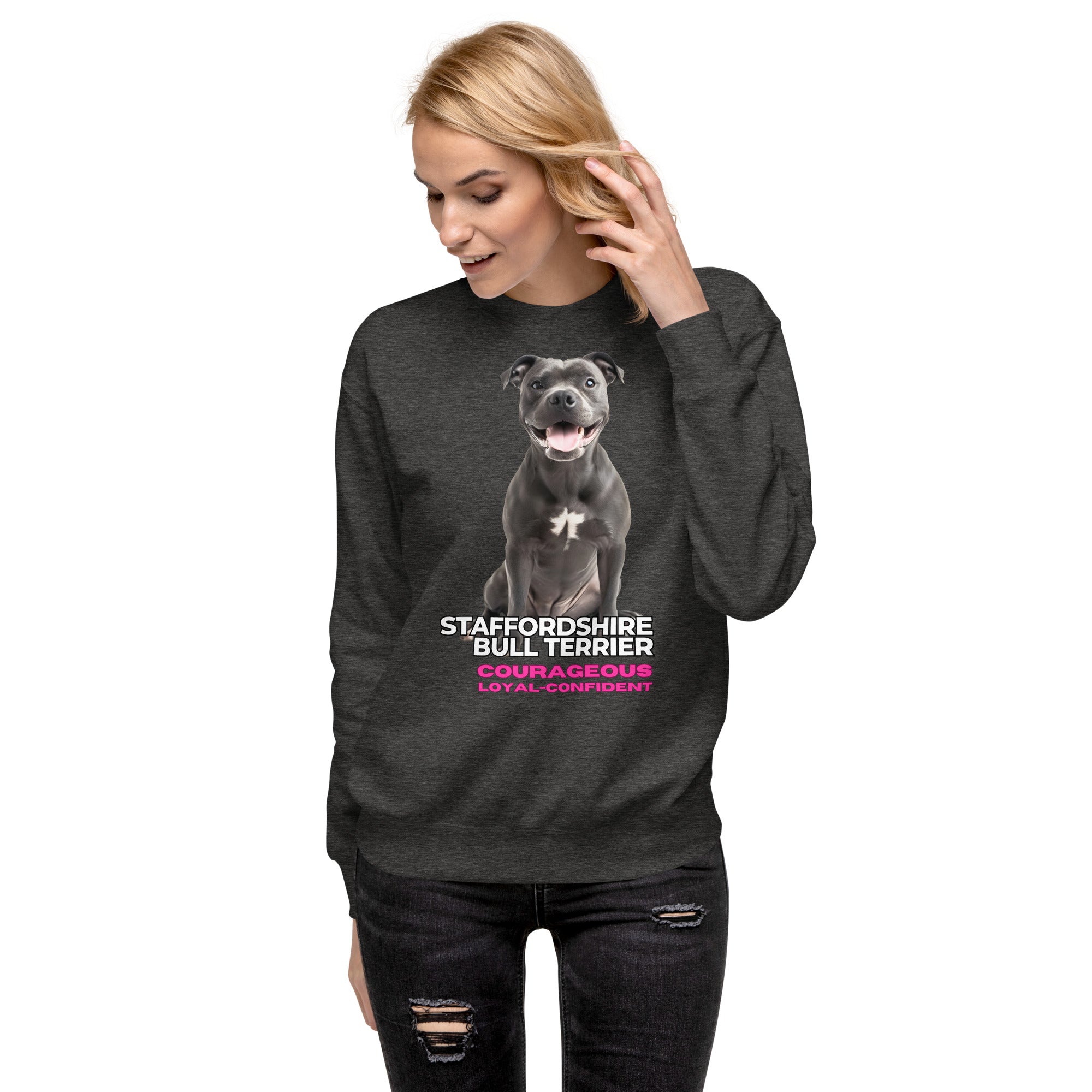 Staffordshire Bull Terrier Unisex Premium Sweatshirt