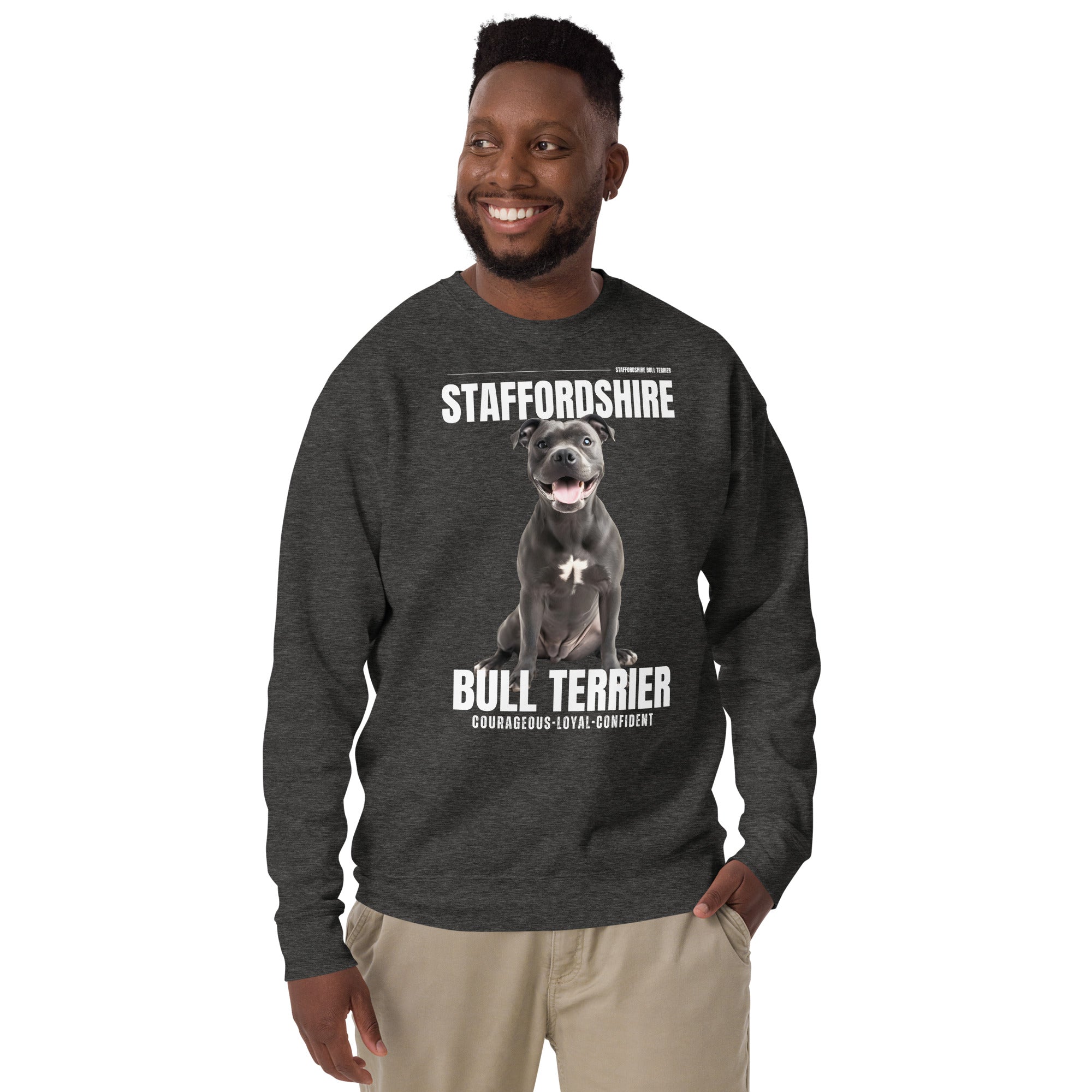 Staffordshire Bull Terrier Unisex Premium Sweatshirt