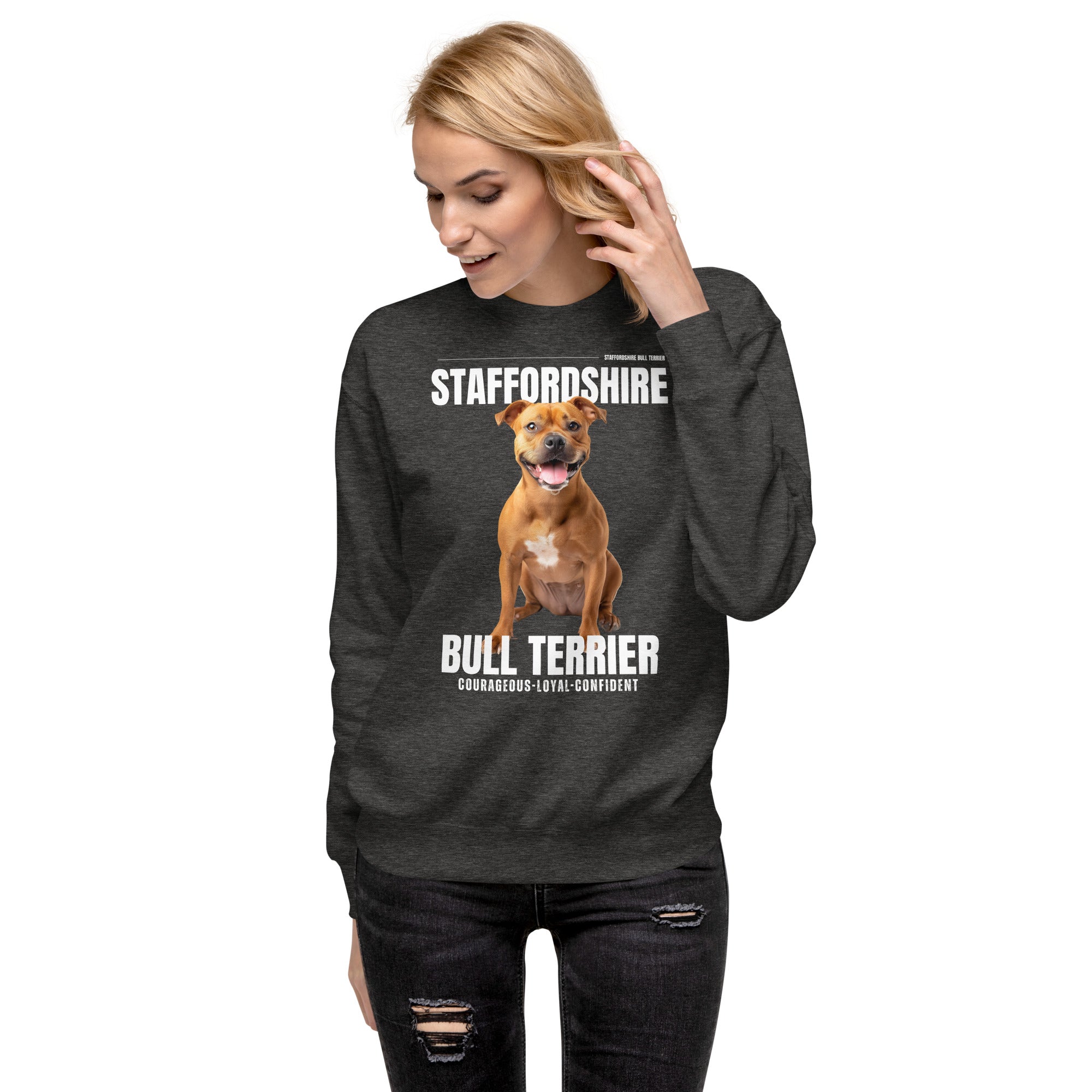 Staffordshire Bull Terrier Unisex Premium Sweatshirt