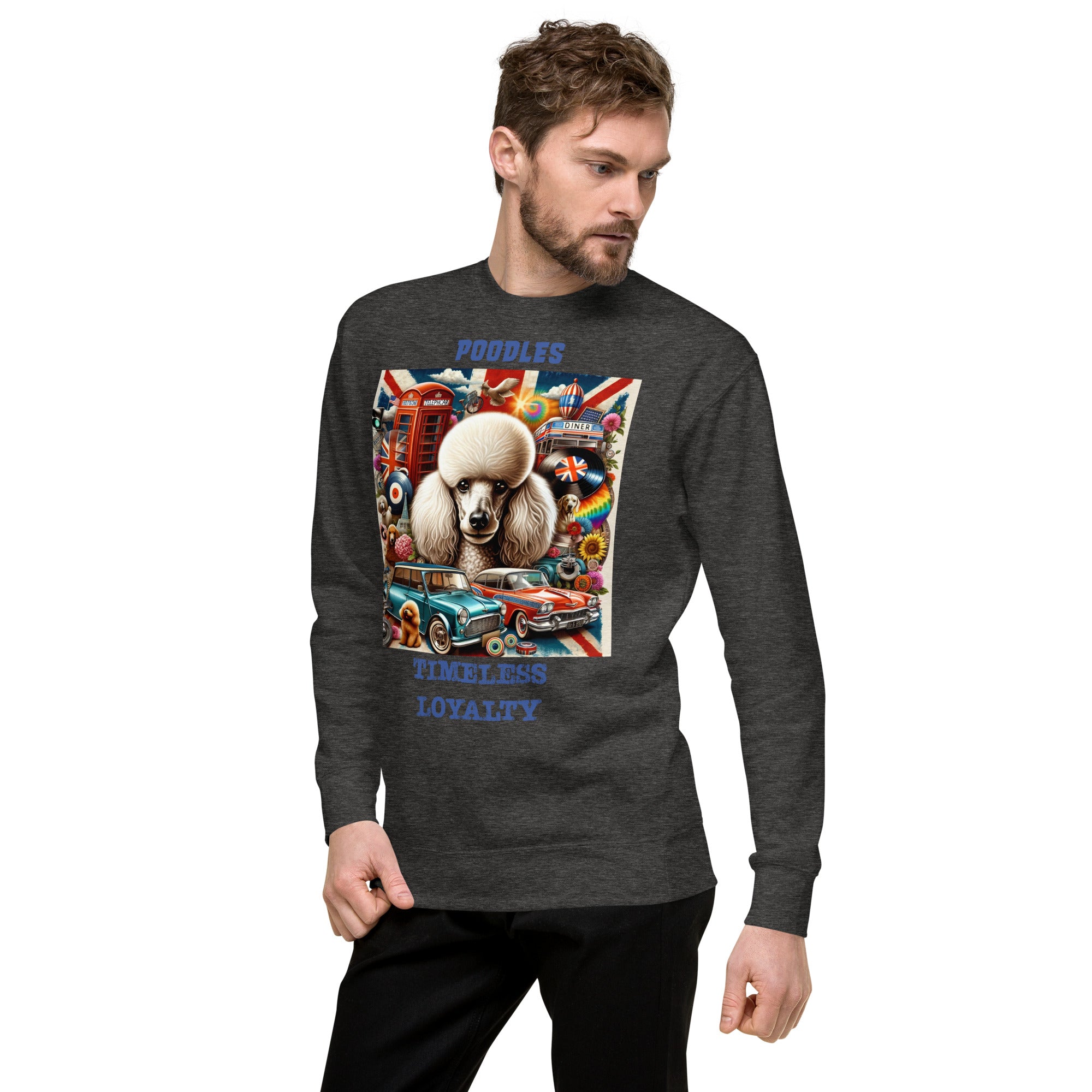 Poodle Unisex Premium Sweatshirt