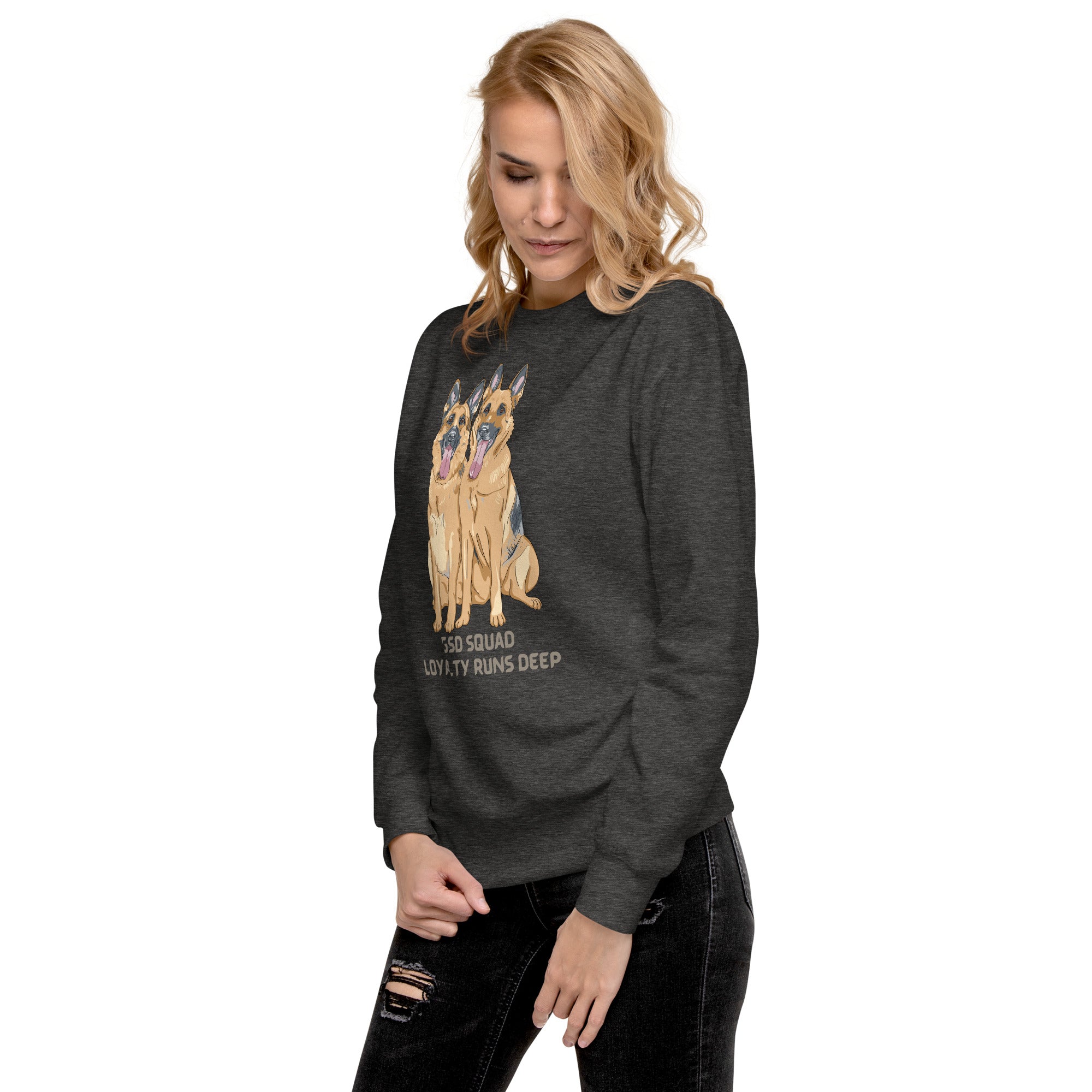 German Shephard Unisex Premium Sweatshirt