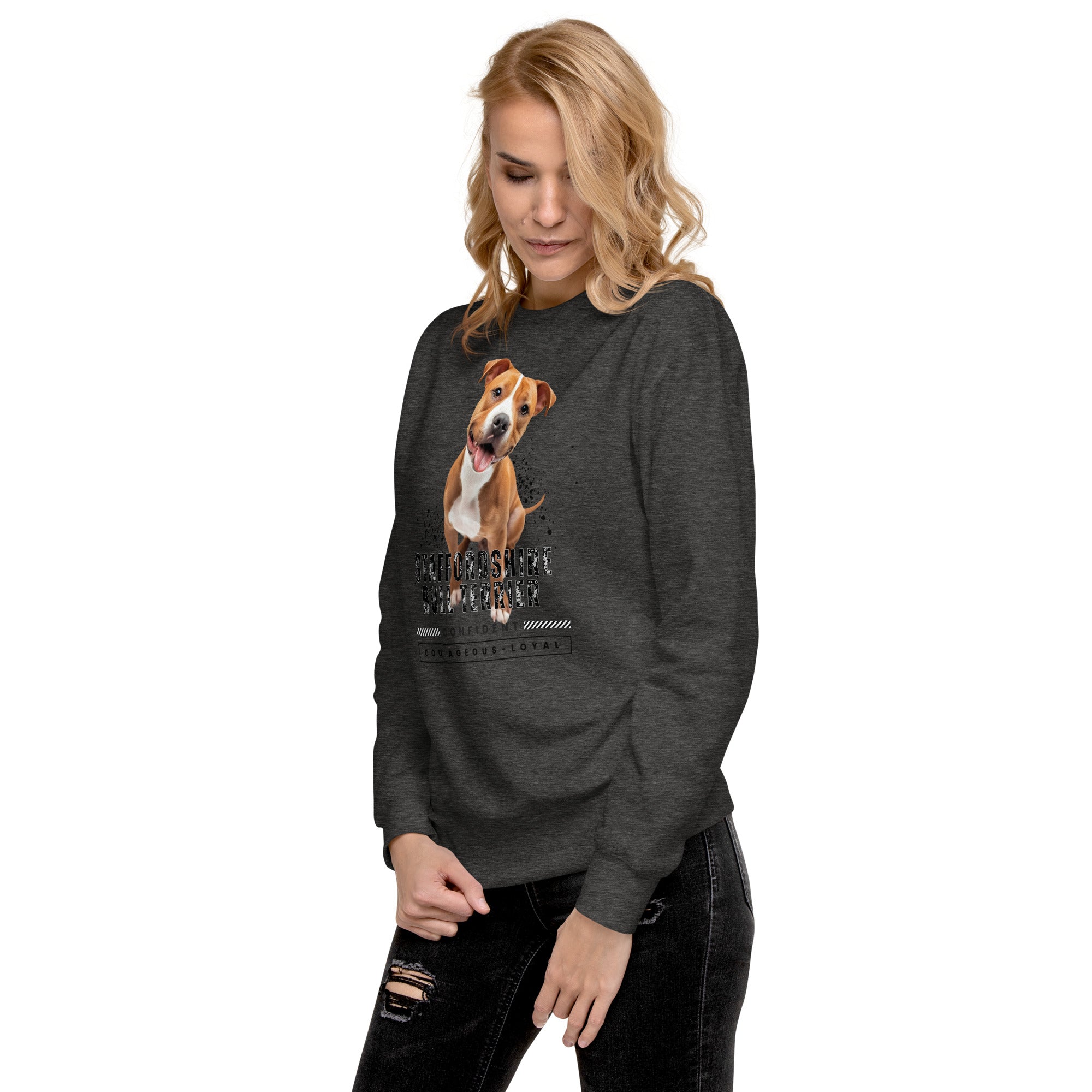 Staffordshire Bull Terrier Unisex Premium Sweatshirt