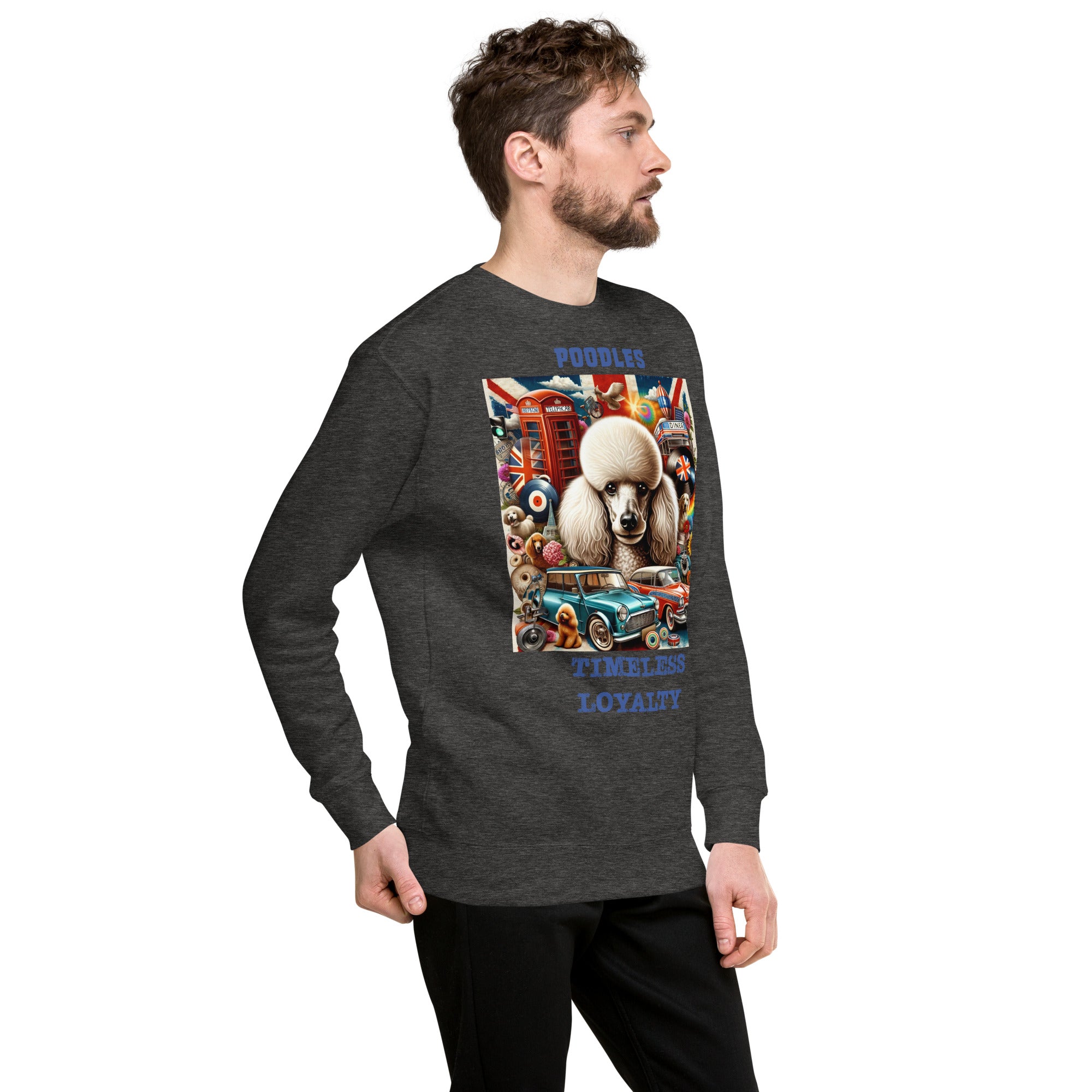 Poodle Unisex Premium Sweatshirt