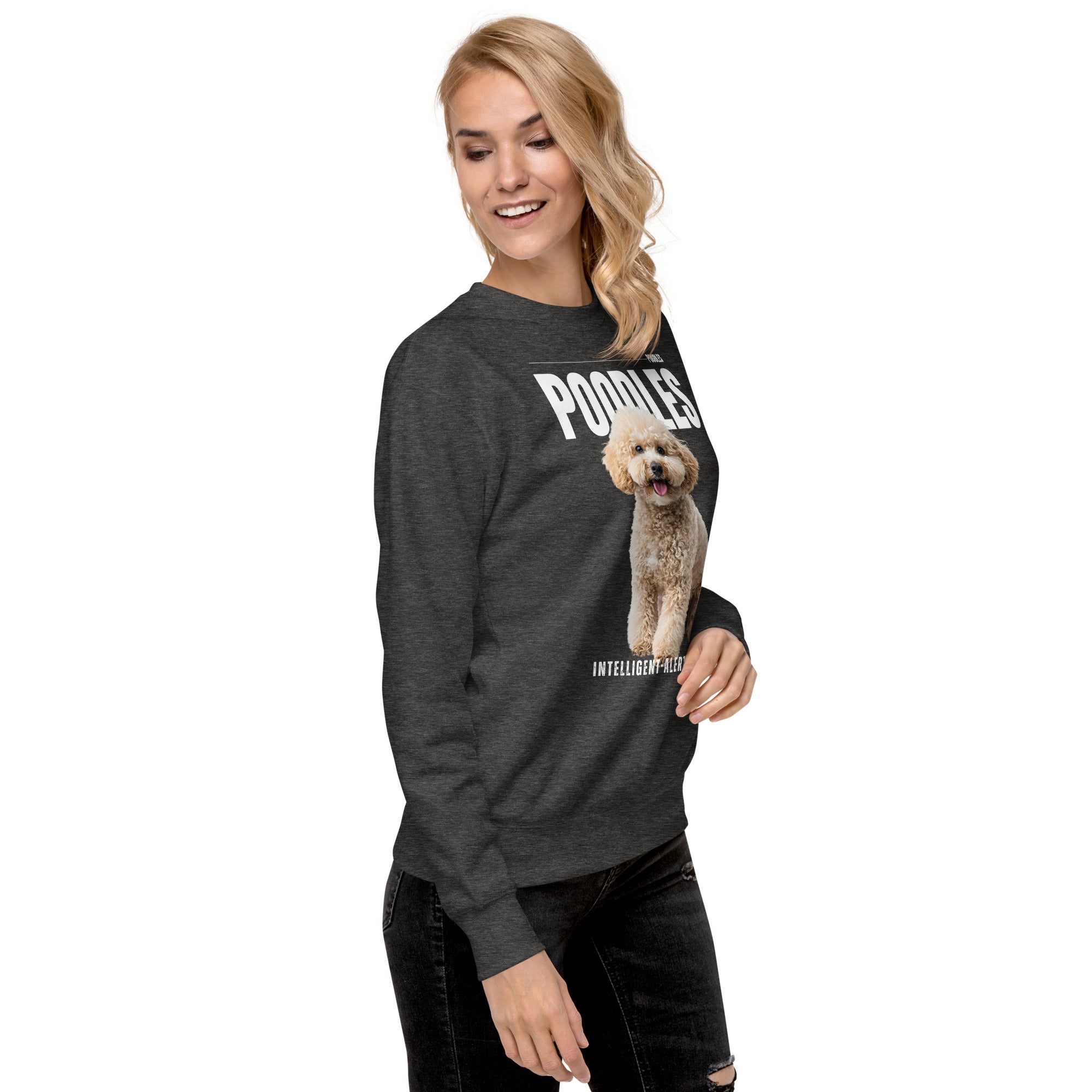 Poodle Unisex Premium Sweatshirt