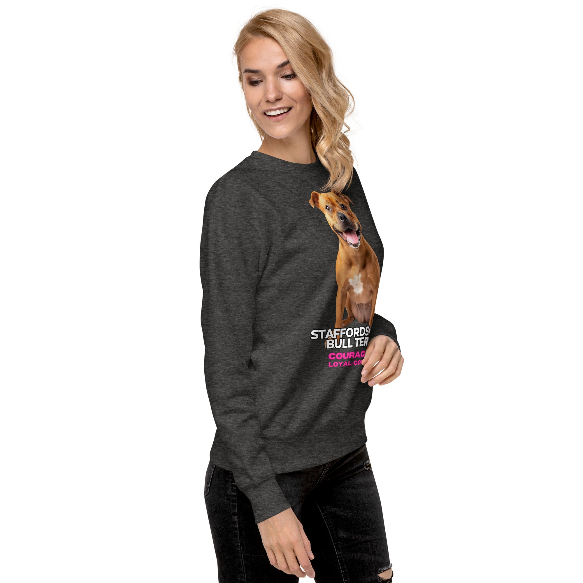 Staffordshire Bull Terrier Unisex Premium Sweatshirt