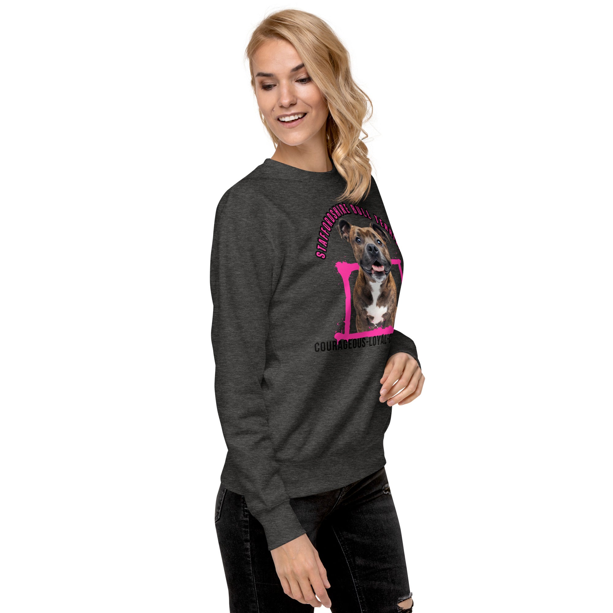 Staffordshire Bull Terrier Unisex Premium Sweatshirt