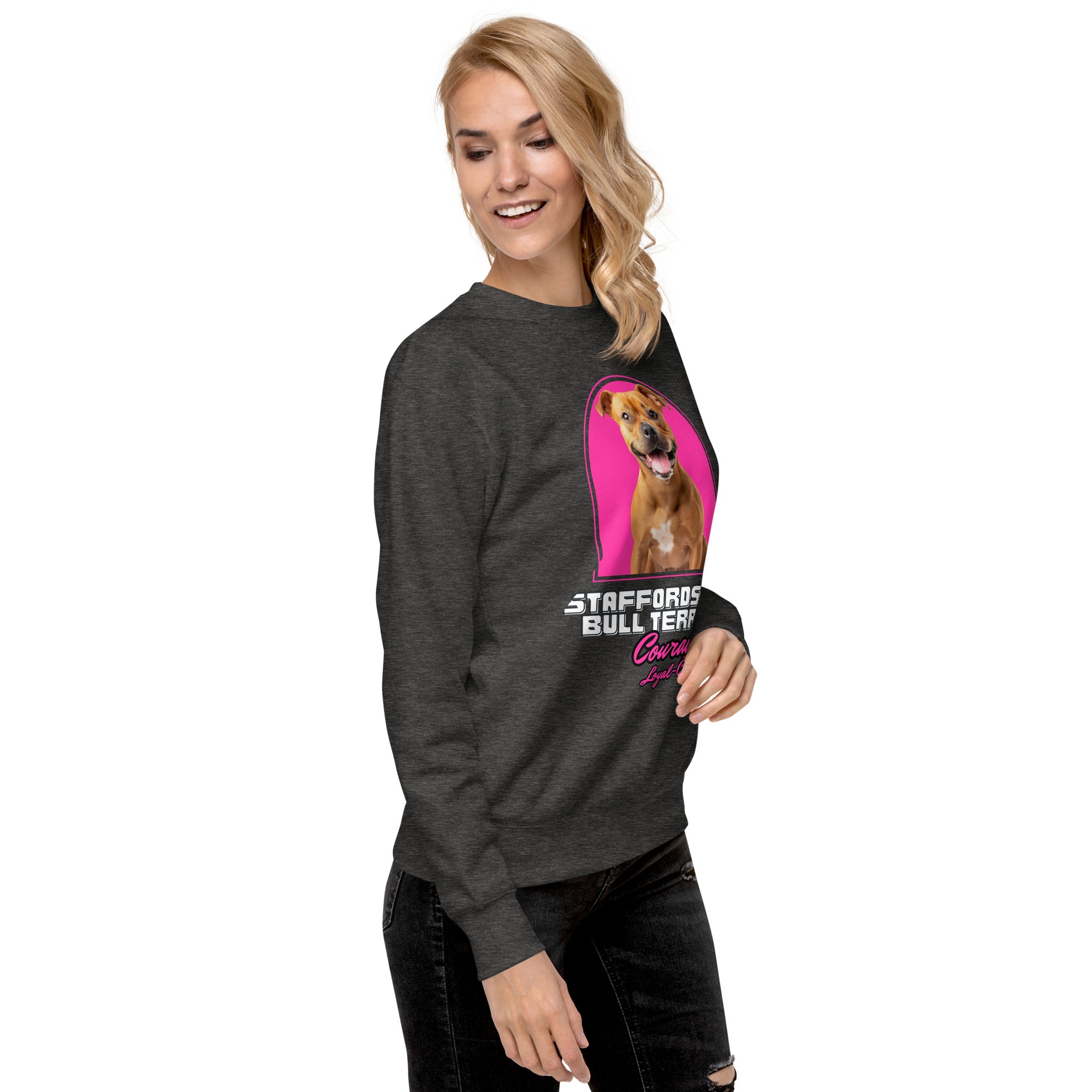 Staffordshire Bull Terrier Unisex Premium Sweatshirt