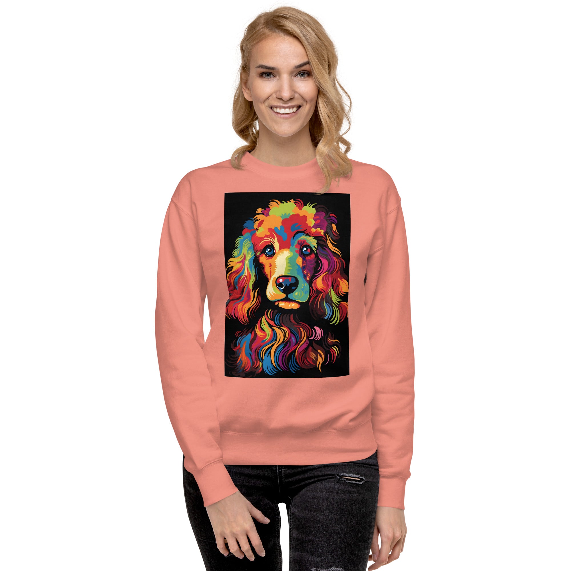 Poodle Unisex Premium Sweatshirt