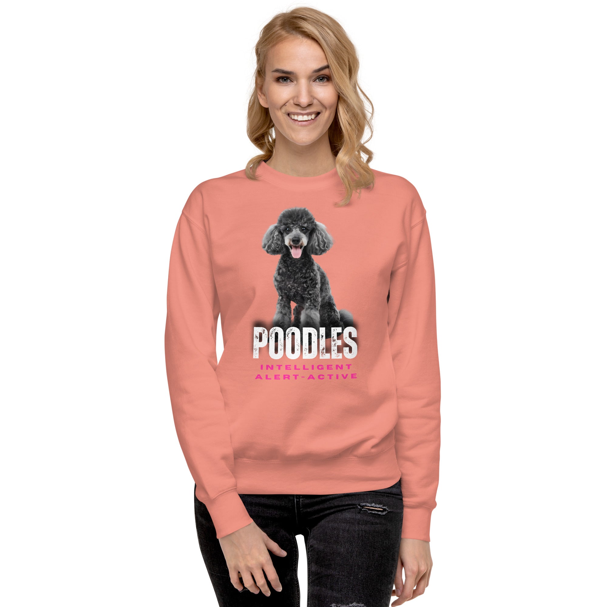 Poodle Unisex Premium Sweatshirt