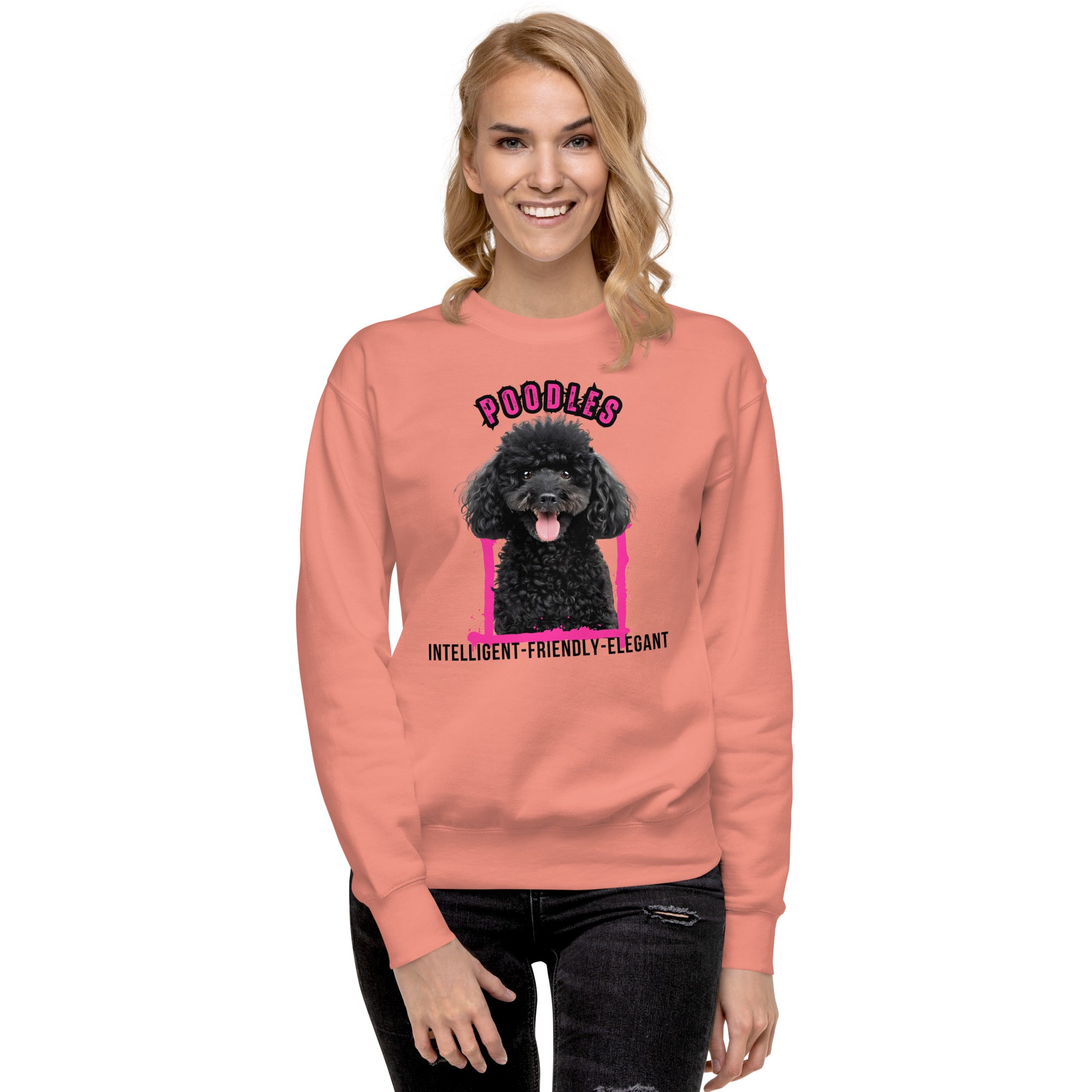 Poodle Unisex Premium Sweatshirt