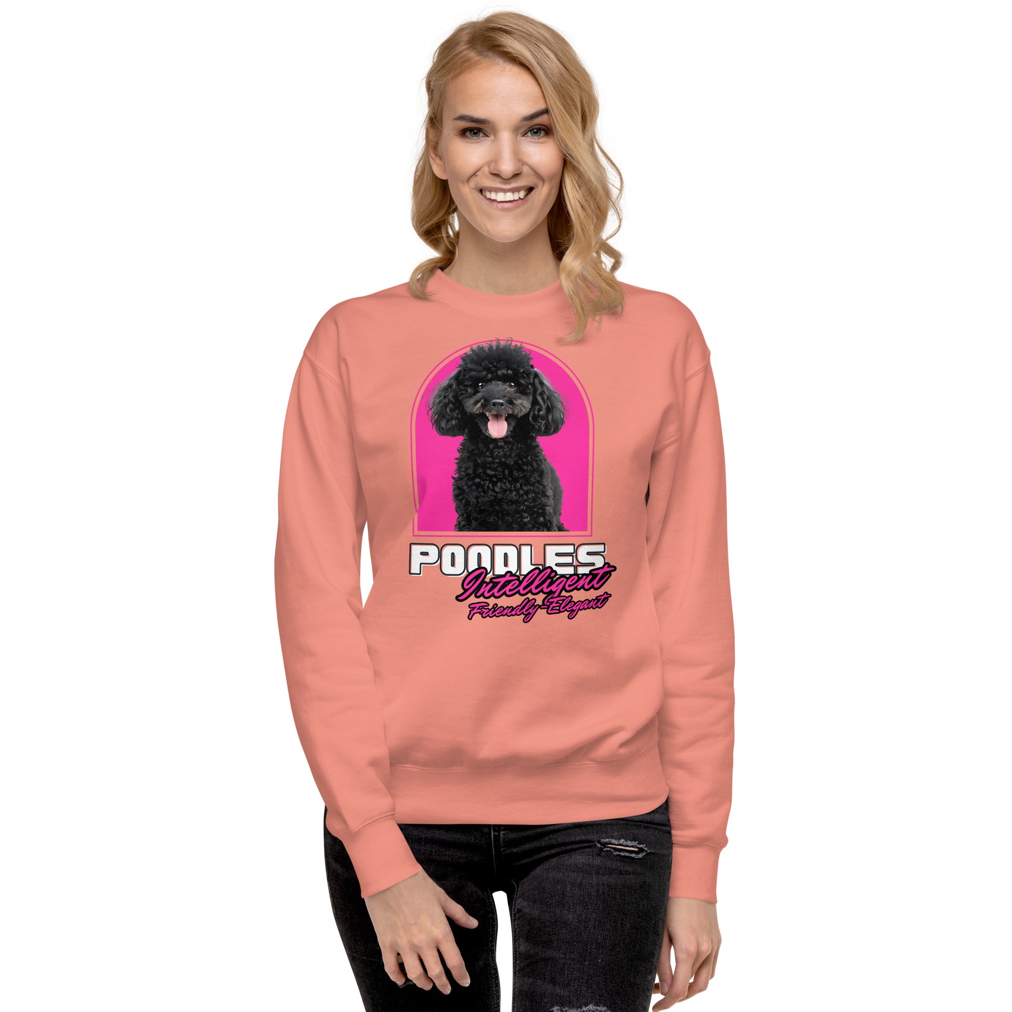 Poodle Unisex Premium Sweatshirt