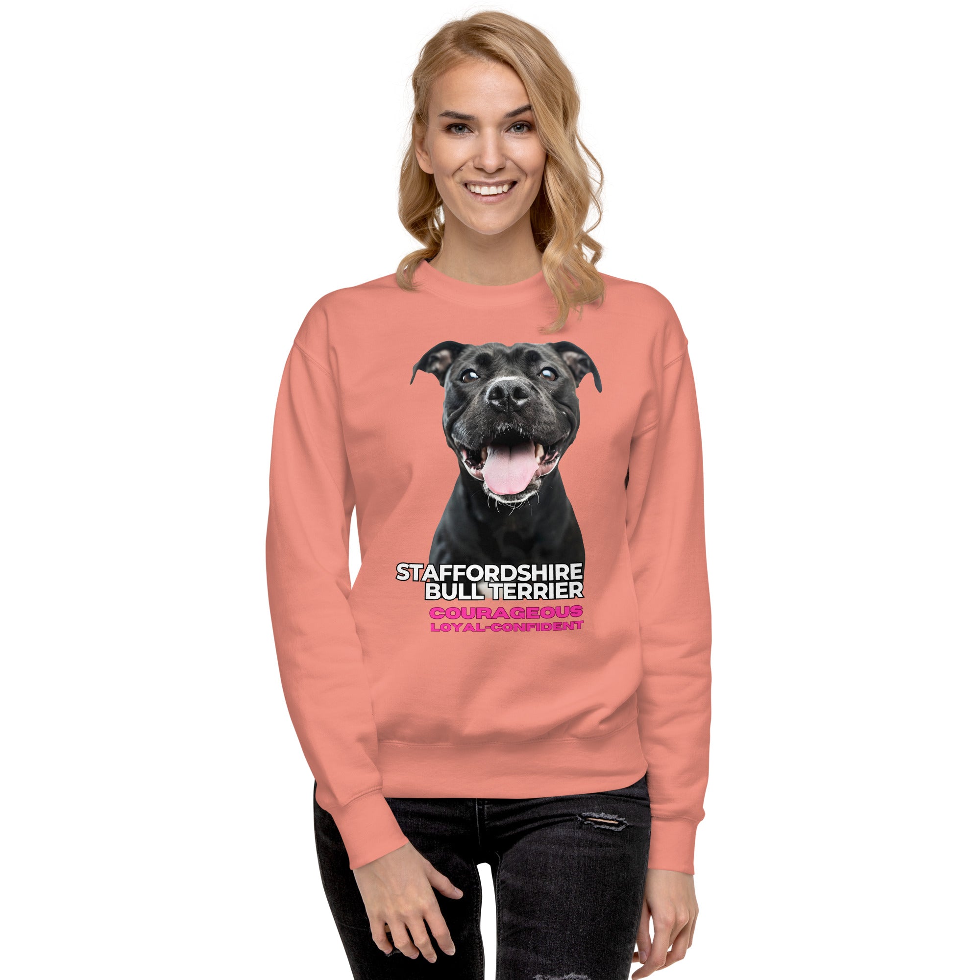 Staffordshire Bull Terrier Unisex Premium Sweatshirt