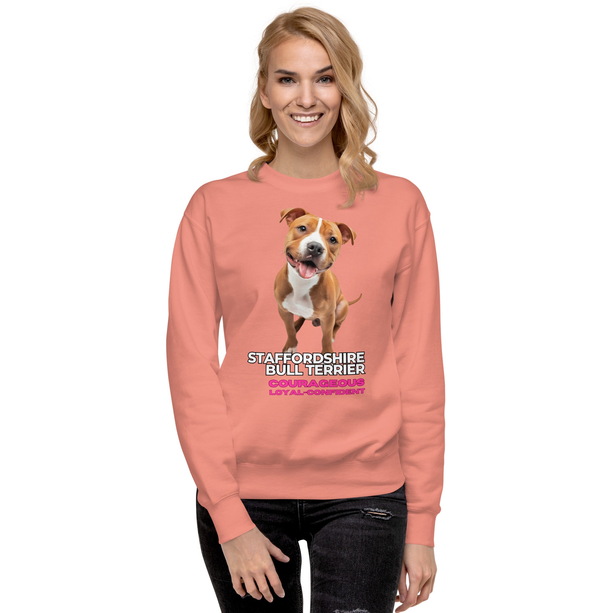 Staffordshire Bull Terrier Unisex Premium Sweatshirt