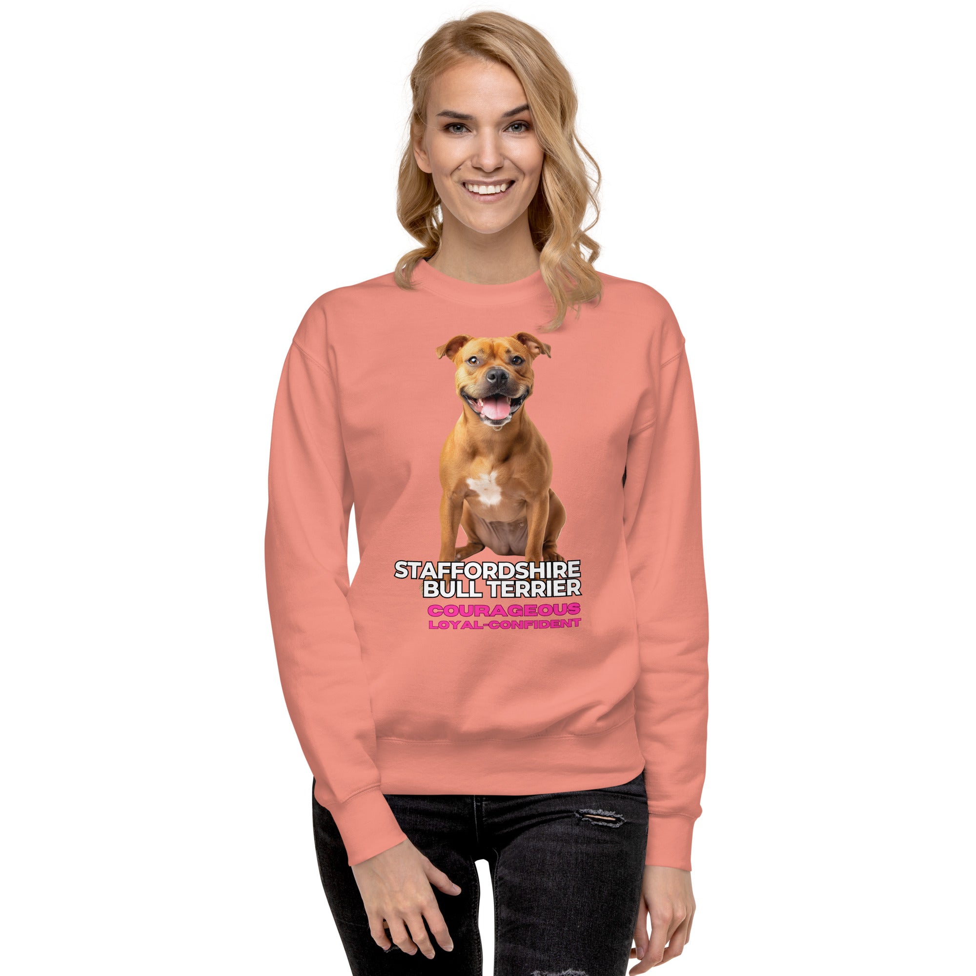 Staffordshire Bull Terrier Unisex Premium Sweatshirt