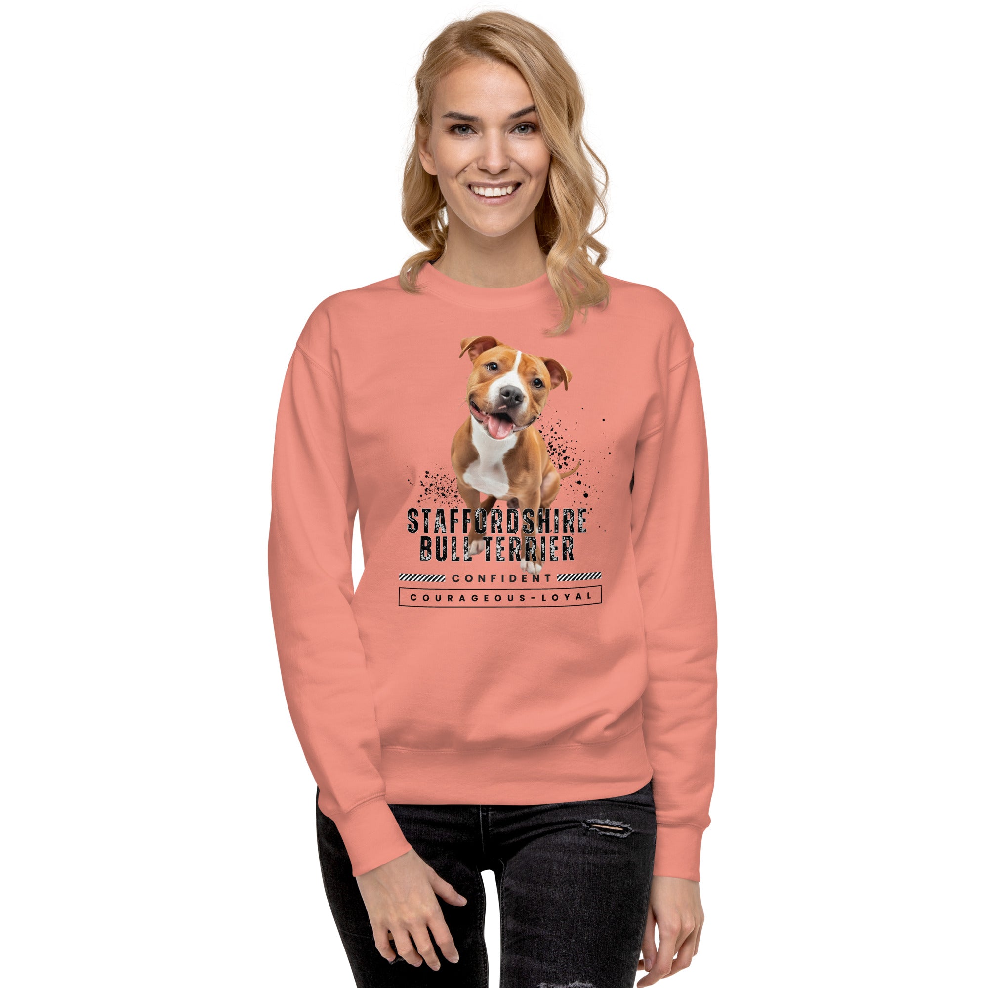 Staffordshire Bull Terrier Unisex Premium Sweatshirt