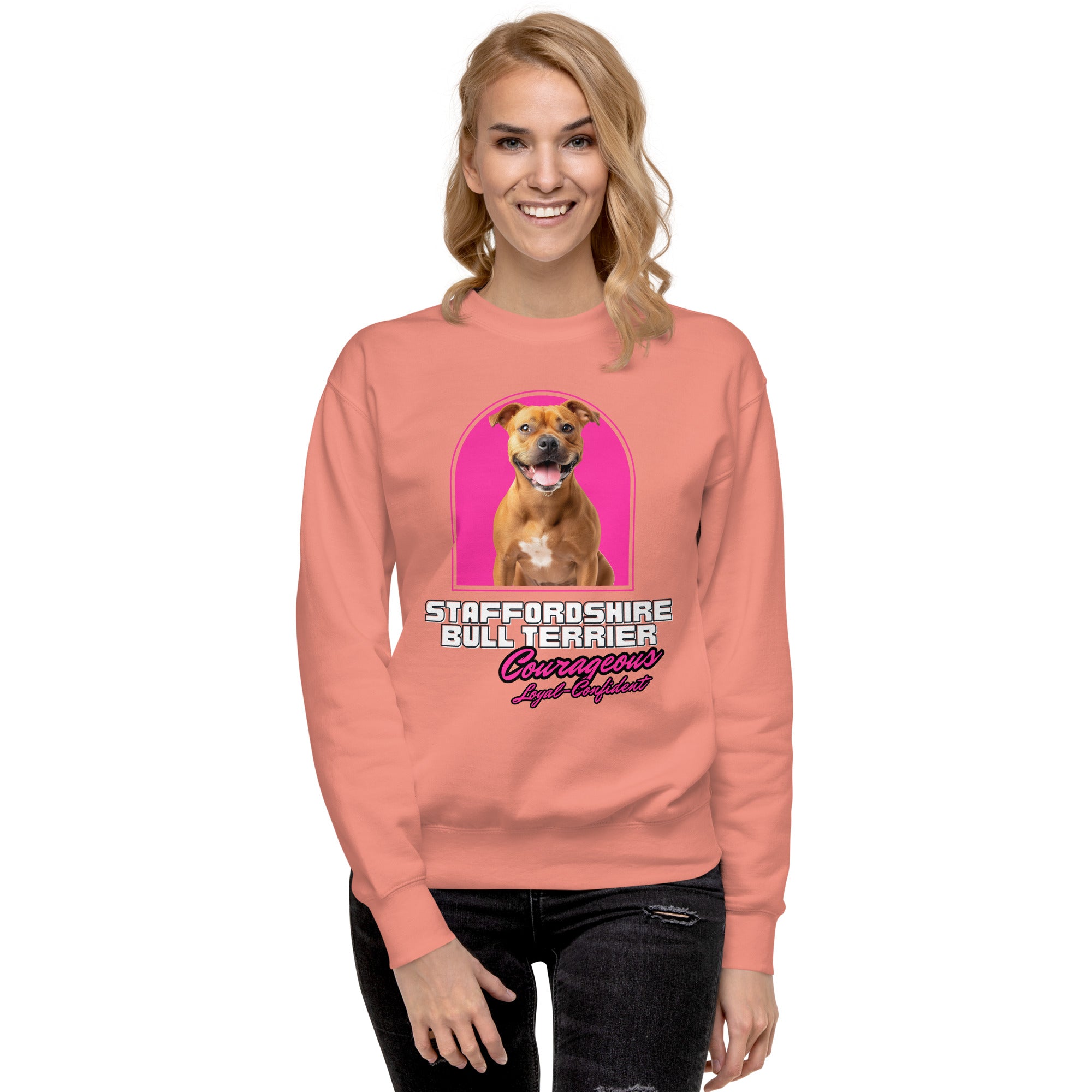 Staffordshire Bull Terrier Unisex Premium Sweatshirt