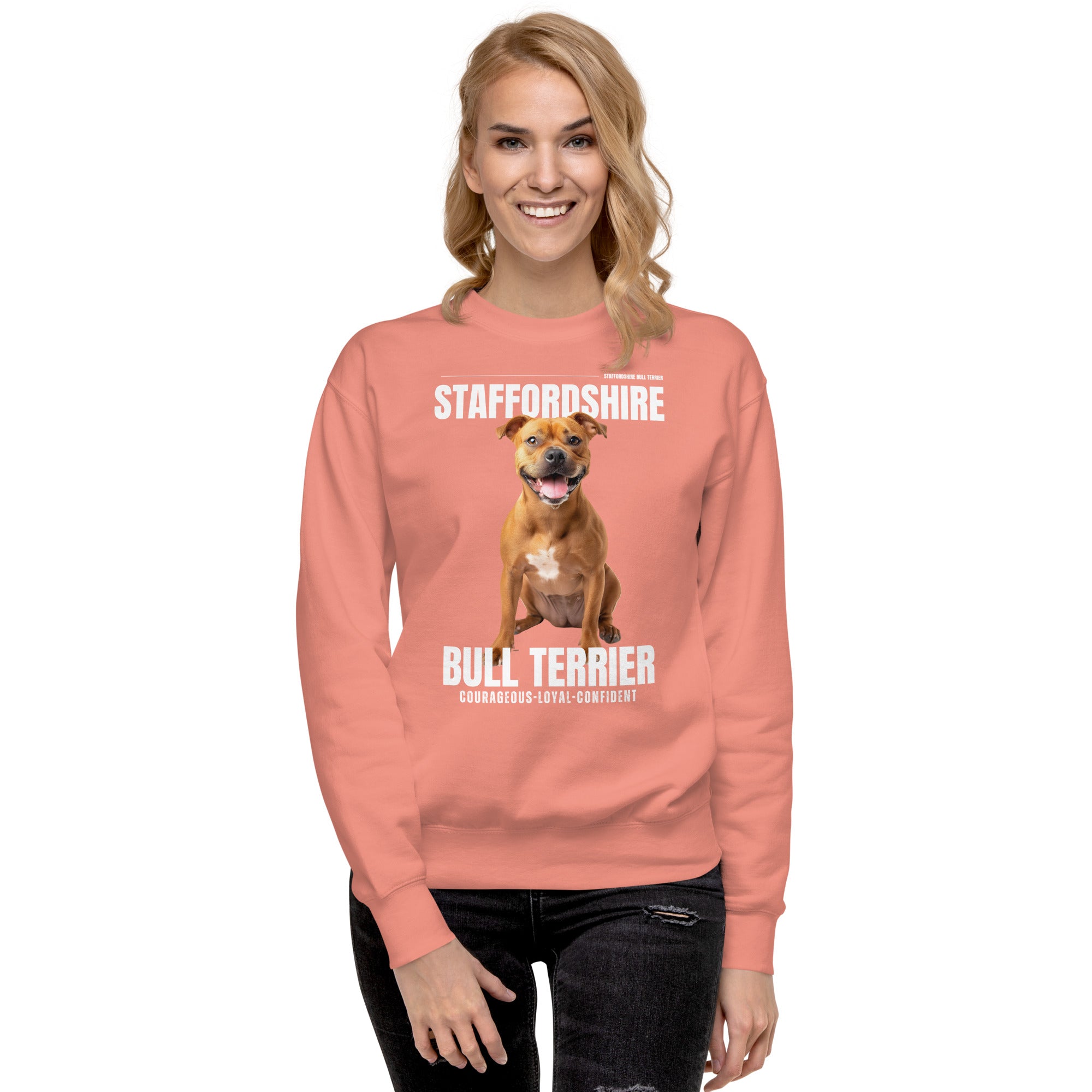 Staffordshire Bull Terrier Unisex Premium Sweatshirt