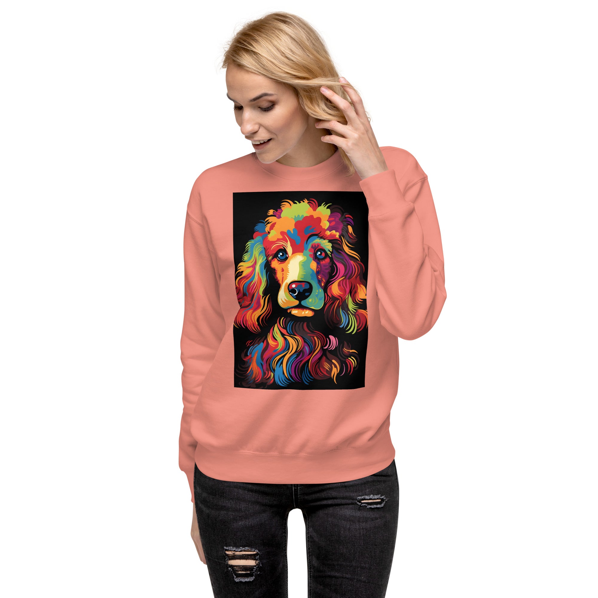 Poodle Unisex Premium Sweatshirt