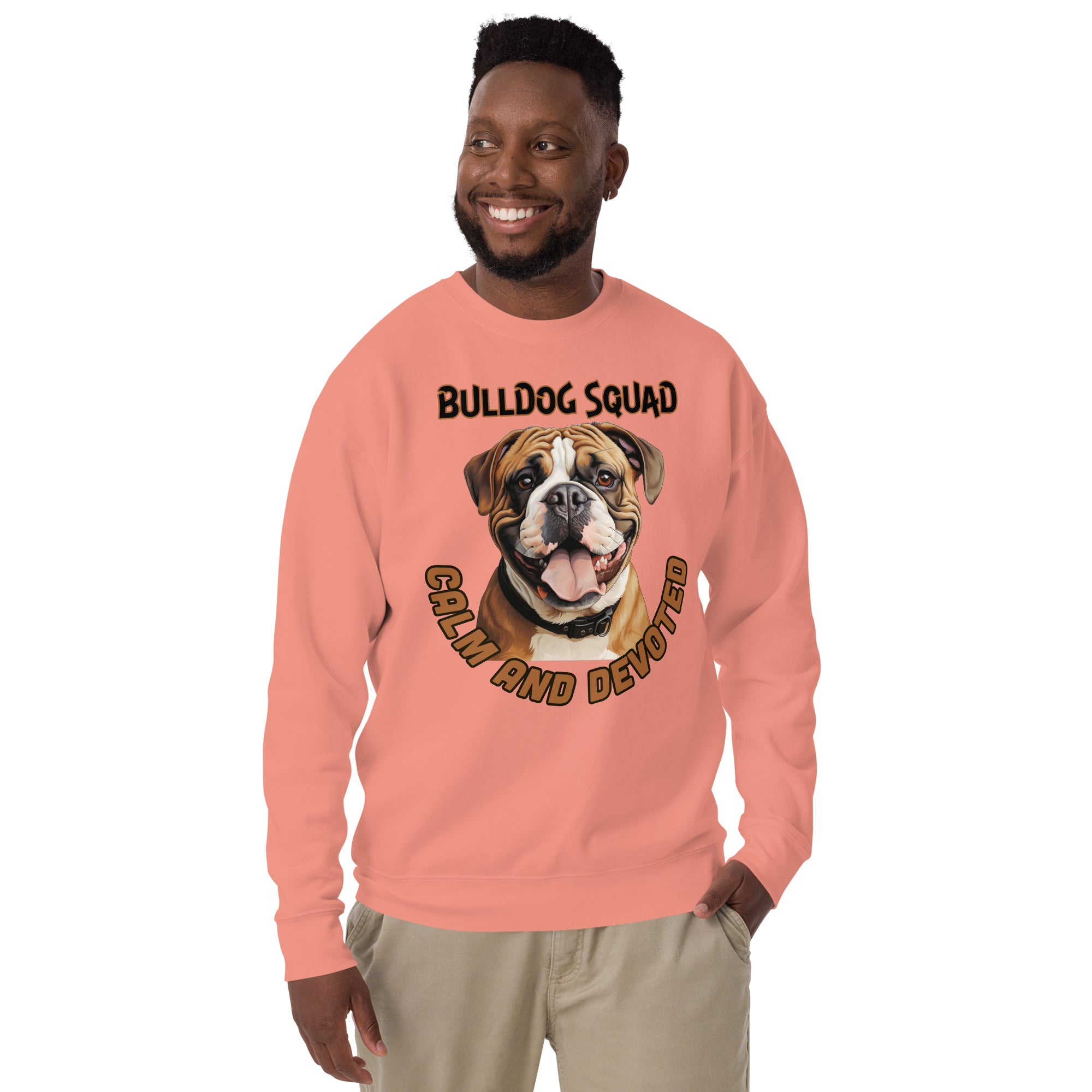 English Bulldog Unisex Premium Sweatshirt