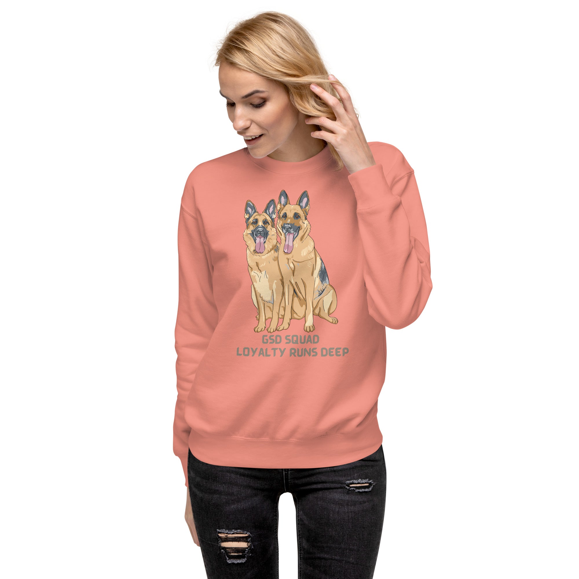 German Shephard Unisex Premium Sweatshirt