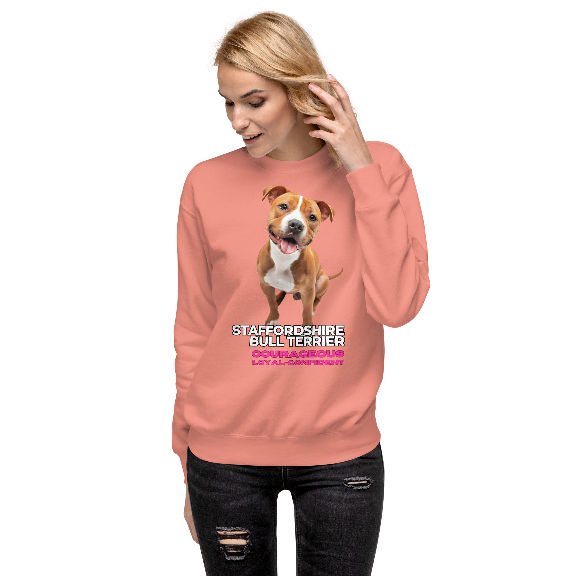 Staffordshire Bull Terrier Unisex Premium Sweatshirt