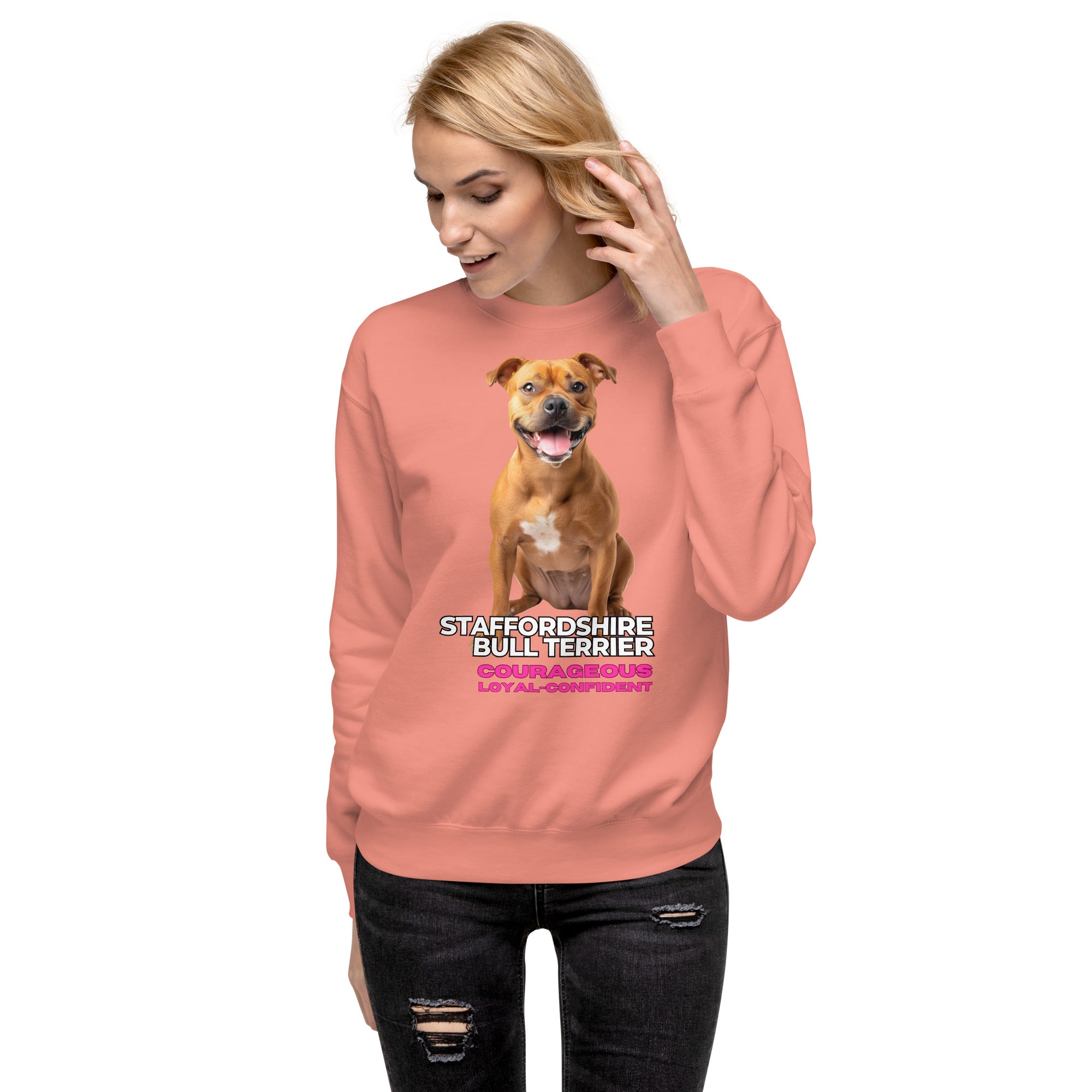 Staffordshire Bull Terrier Unisex Premium Sweatshirt