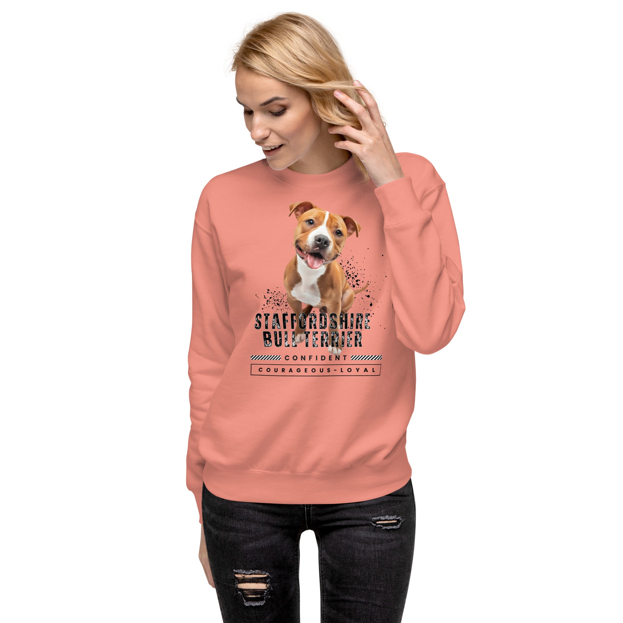 Staffordshire Bull Terrier Unisex Premium Sweatshirt