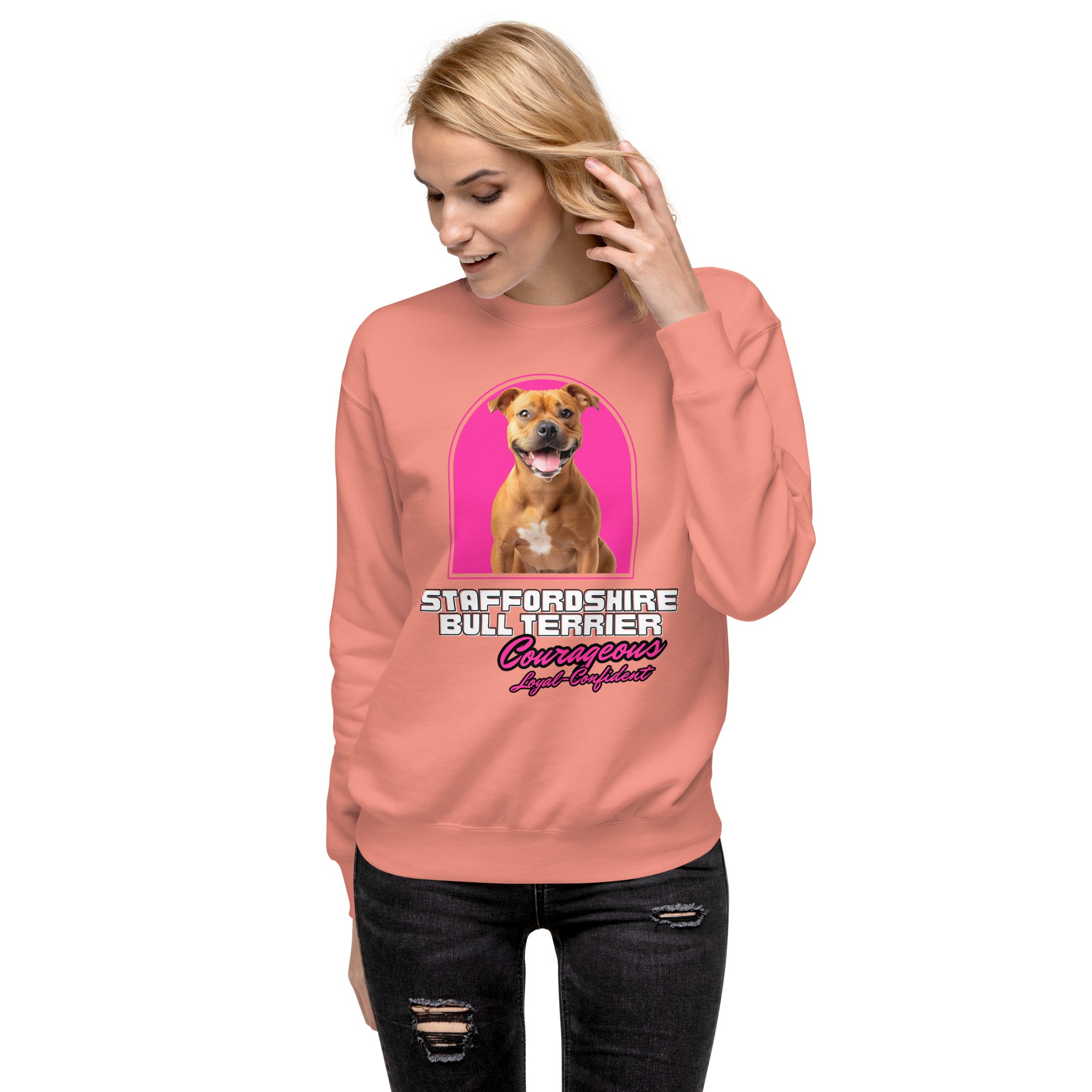 Staffordshire Bull Terrier Unisex Premium Sweatshirt