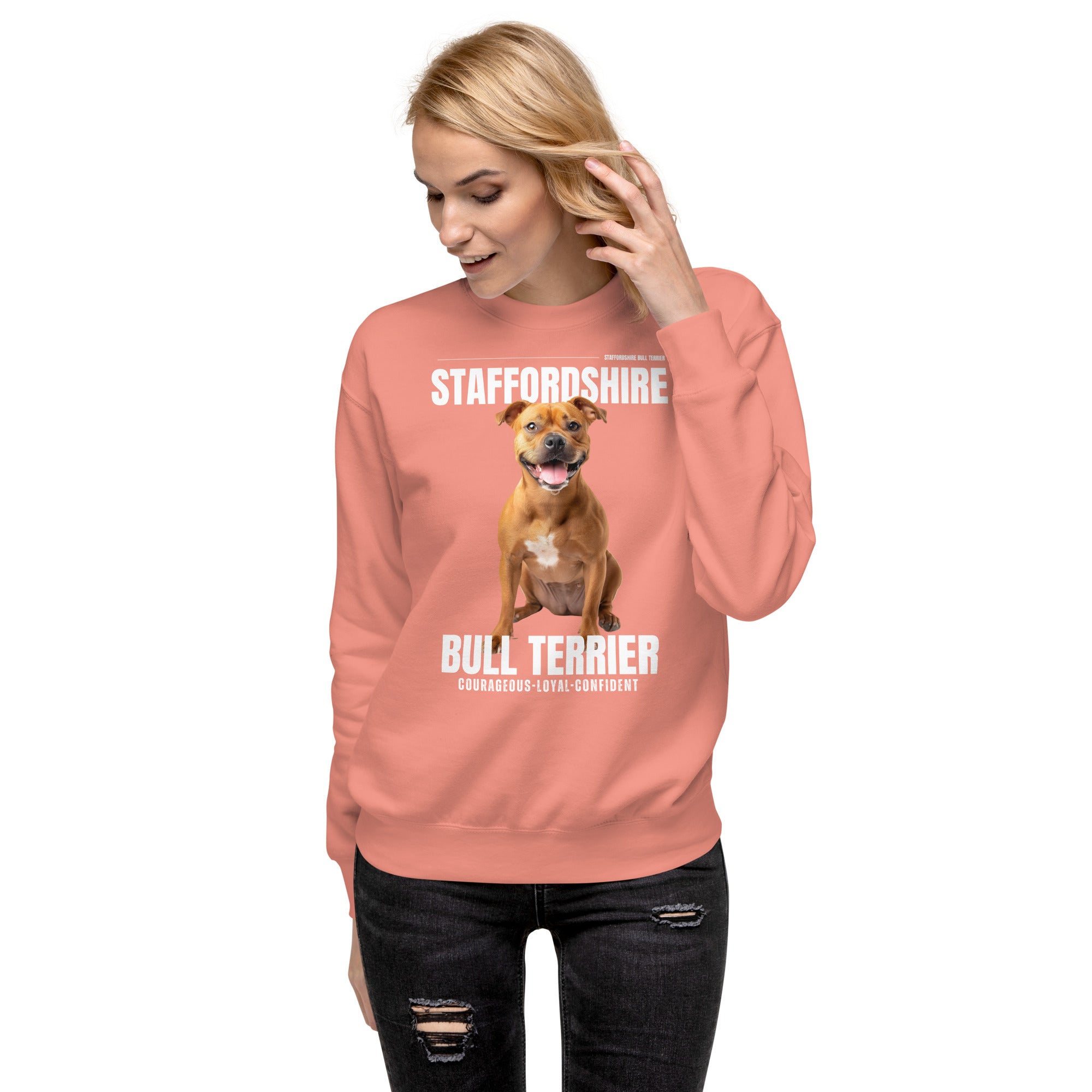 Staffordshire Bull Terrier Unisex Premium Sweatshirt